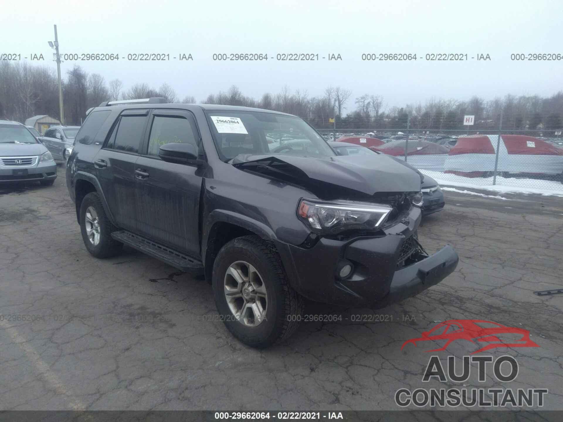 TOYOTA 4RUNNER 2019 - JTEBU5JR6K5678342