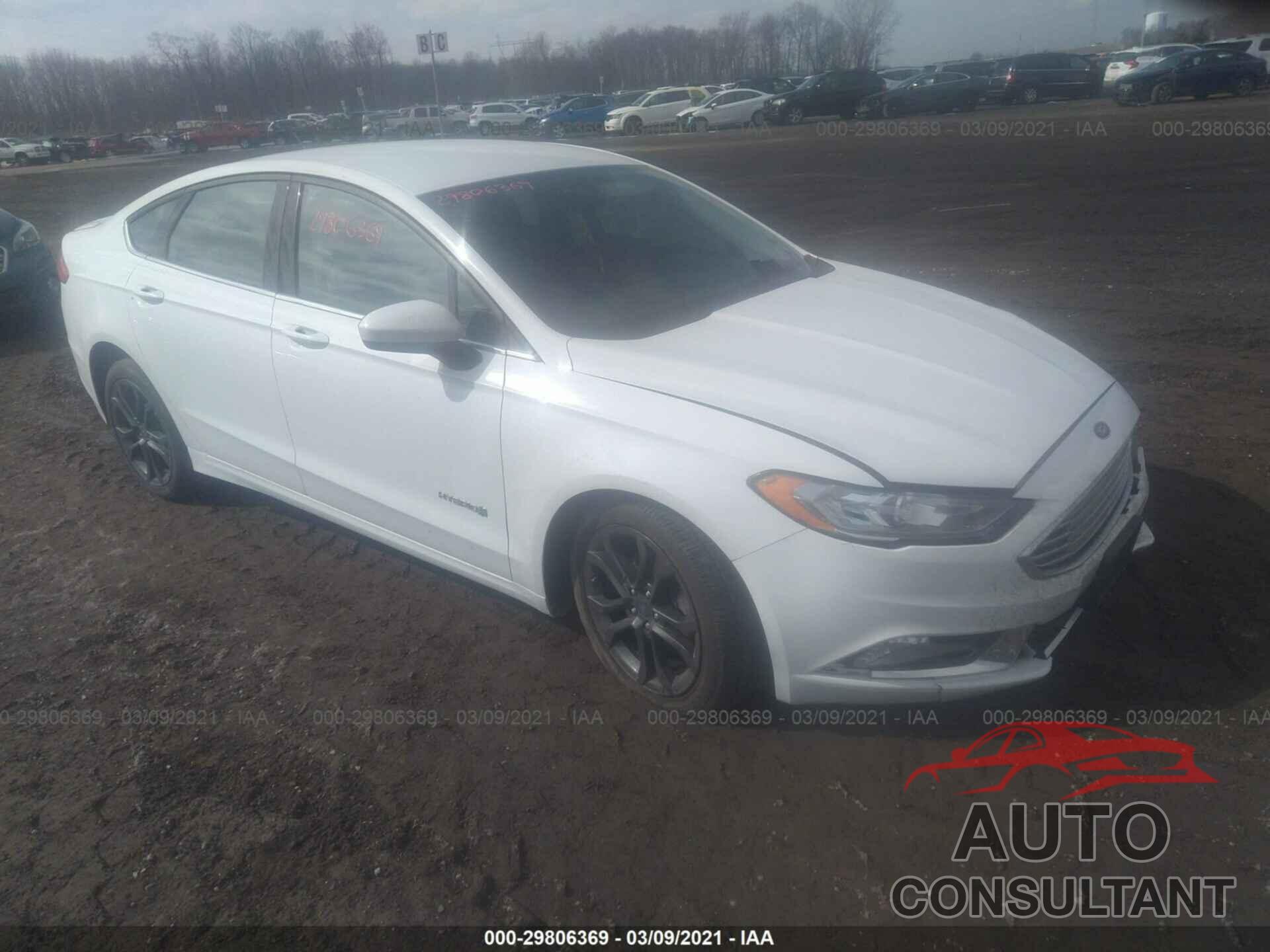 FORD FUSION HYBRID 2018 - 3FA6P0LU7JR118235