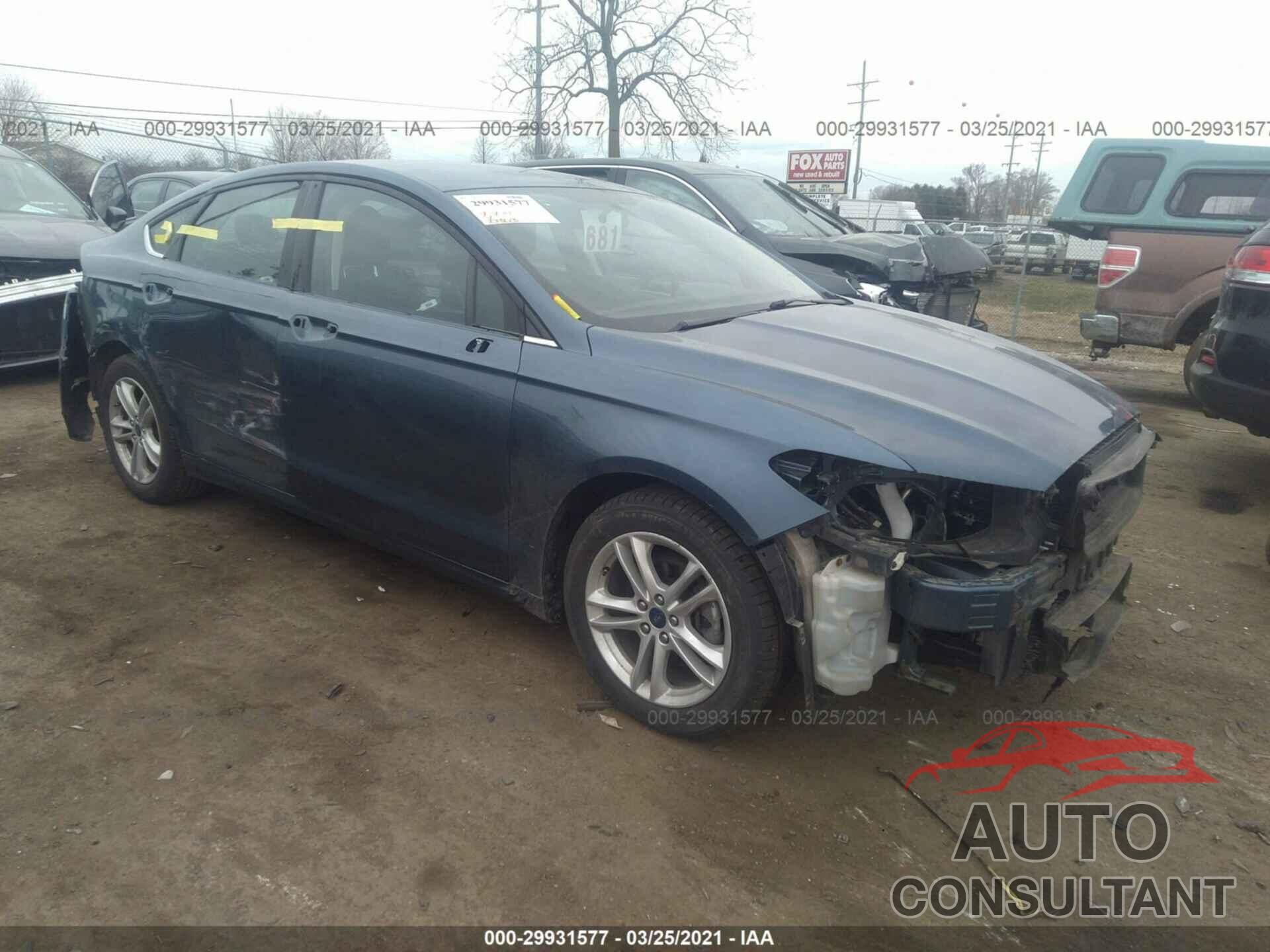 FORD FUSION 2018 - 3FA6P0H76JR185945