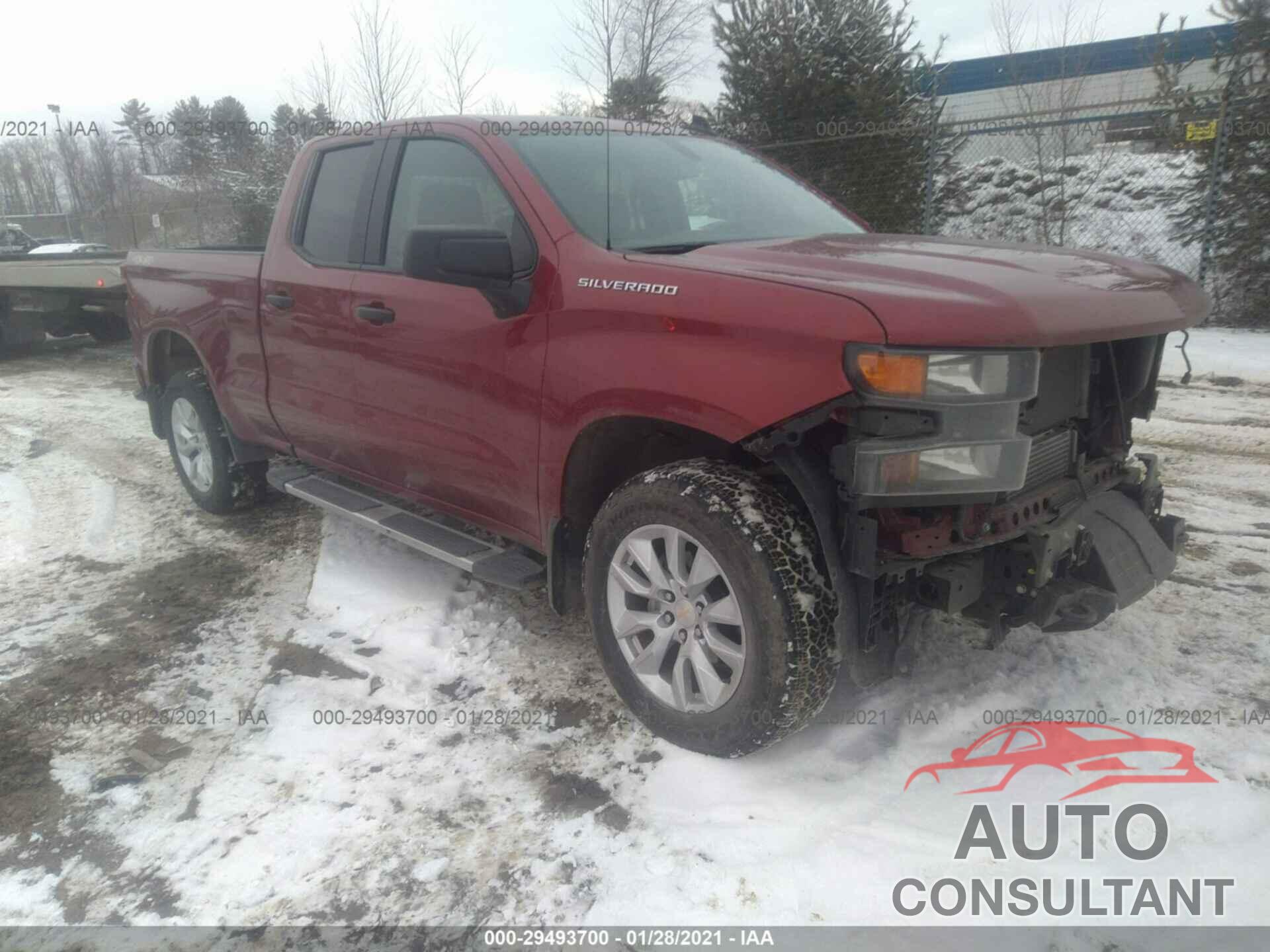 CHEVROLET SILVERADO 1500 2020 - 1GCRYBEK2LZ204515
