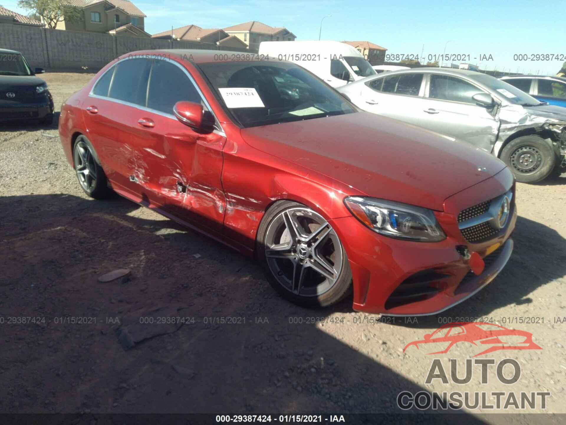 MERCEDES-BENZ C-CLASS 2019 - 55SWF8DB4KU284139
