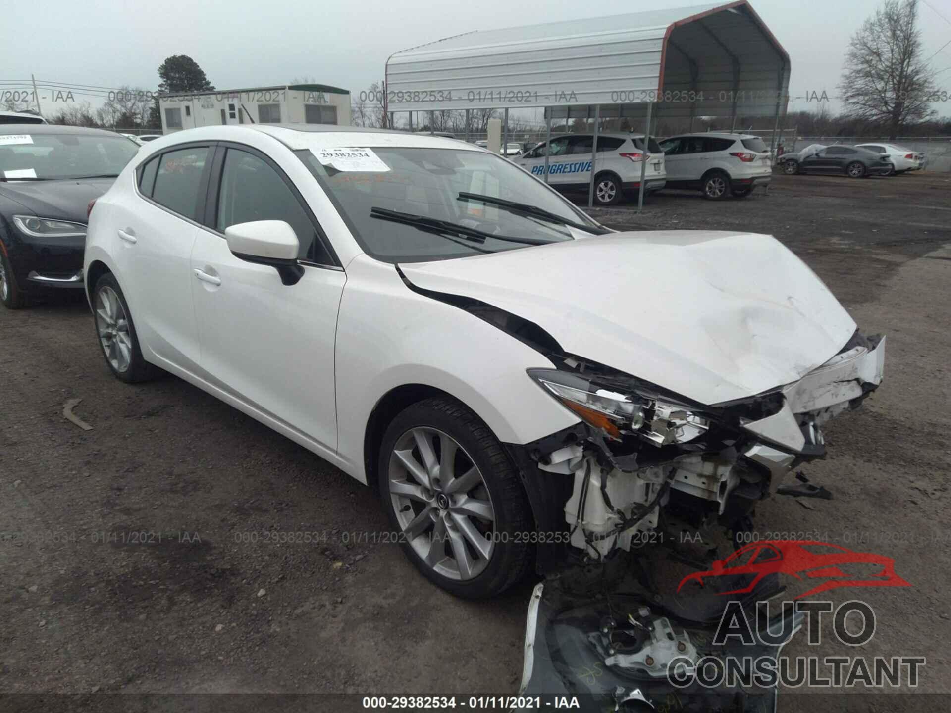 MAZDA MAZDA3 5-DOOR 2017 - 3MZBN1L30HM133191