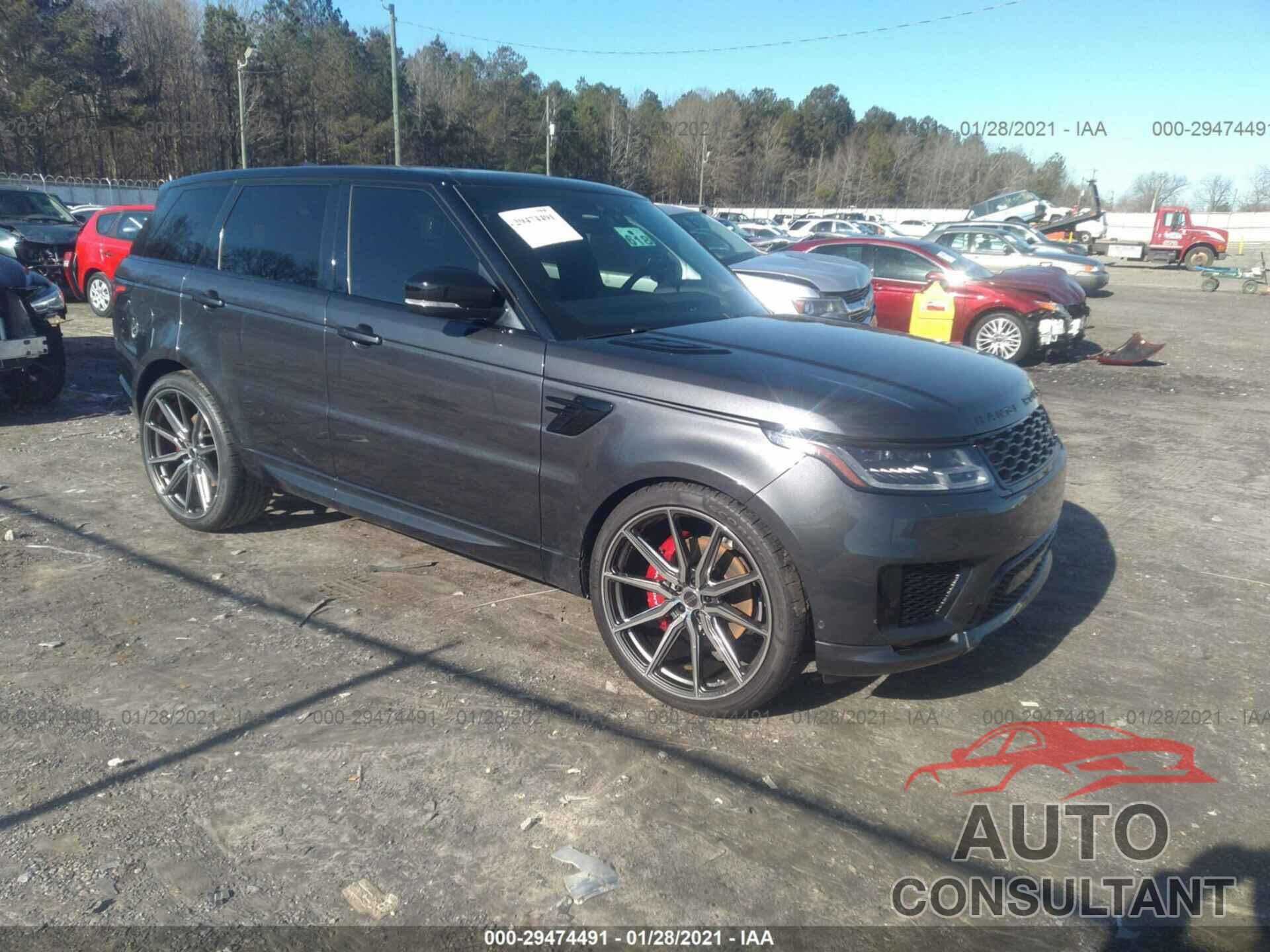 LAND ROVER RANGE ROVER SPORT 2019 - SALWV2RE6KA828078