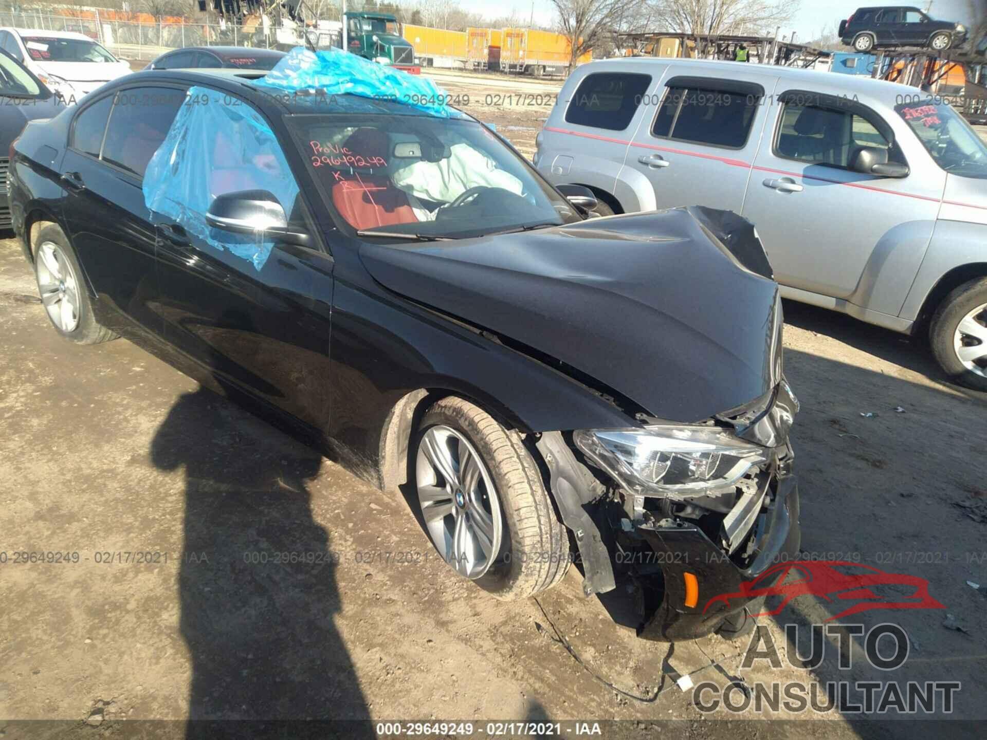 BMW 3 SERIES 2016 - WBA8F1C52GK439047
