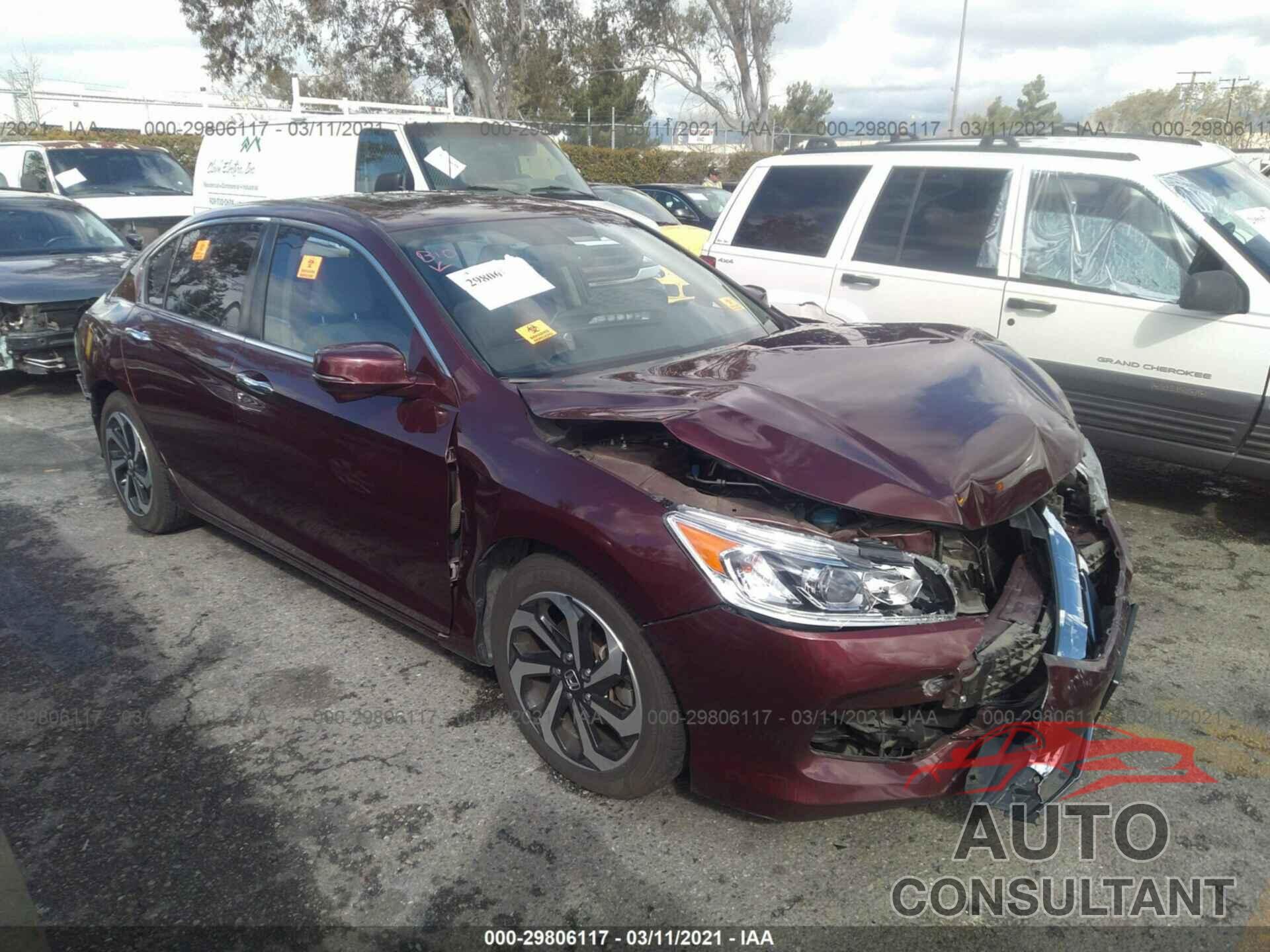 HONDA ACCORD SEDAN 2016 - 1HGCR2F89GA155583