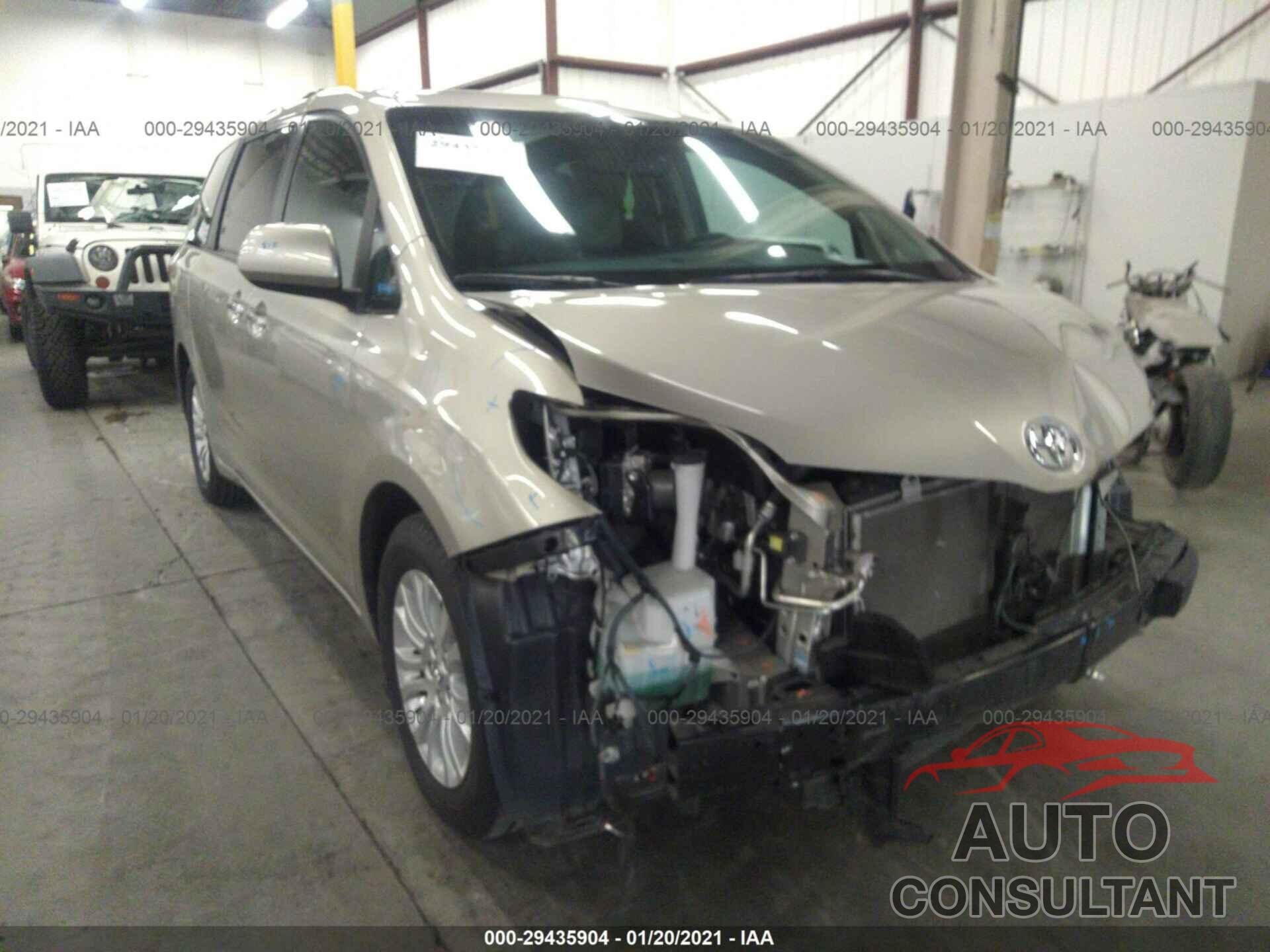 TOYOTA SIENNA 2017 - 5TDYZ3DC7HS835908