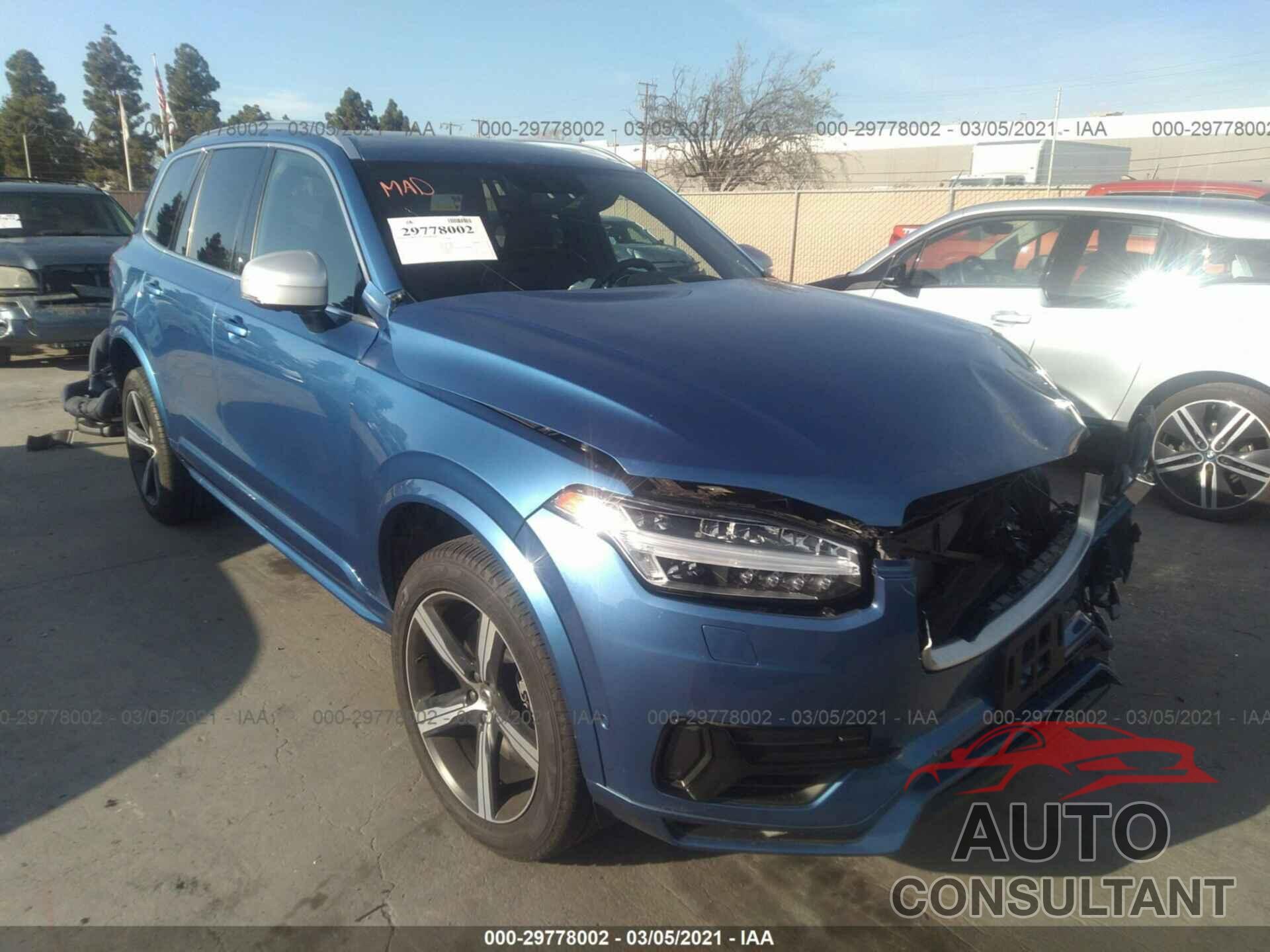 VOLVO XC90 2019 - YV4BR0CM7K1500521