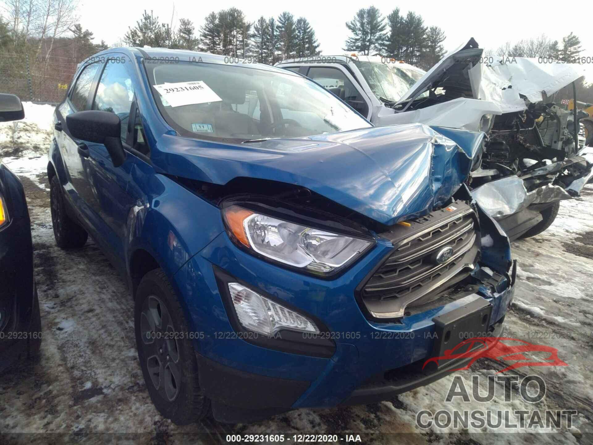 FORD ECOSPORT 2018 - MAJ6P1SLXJC223493