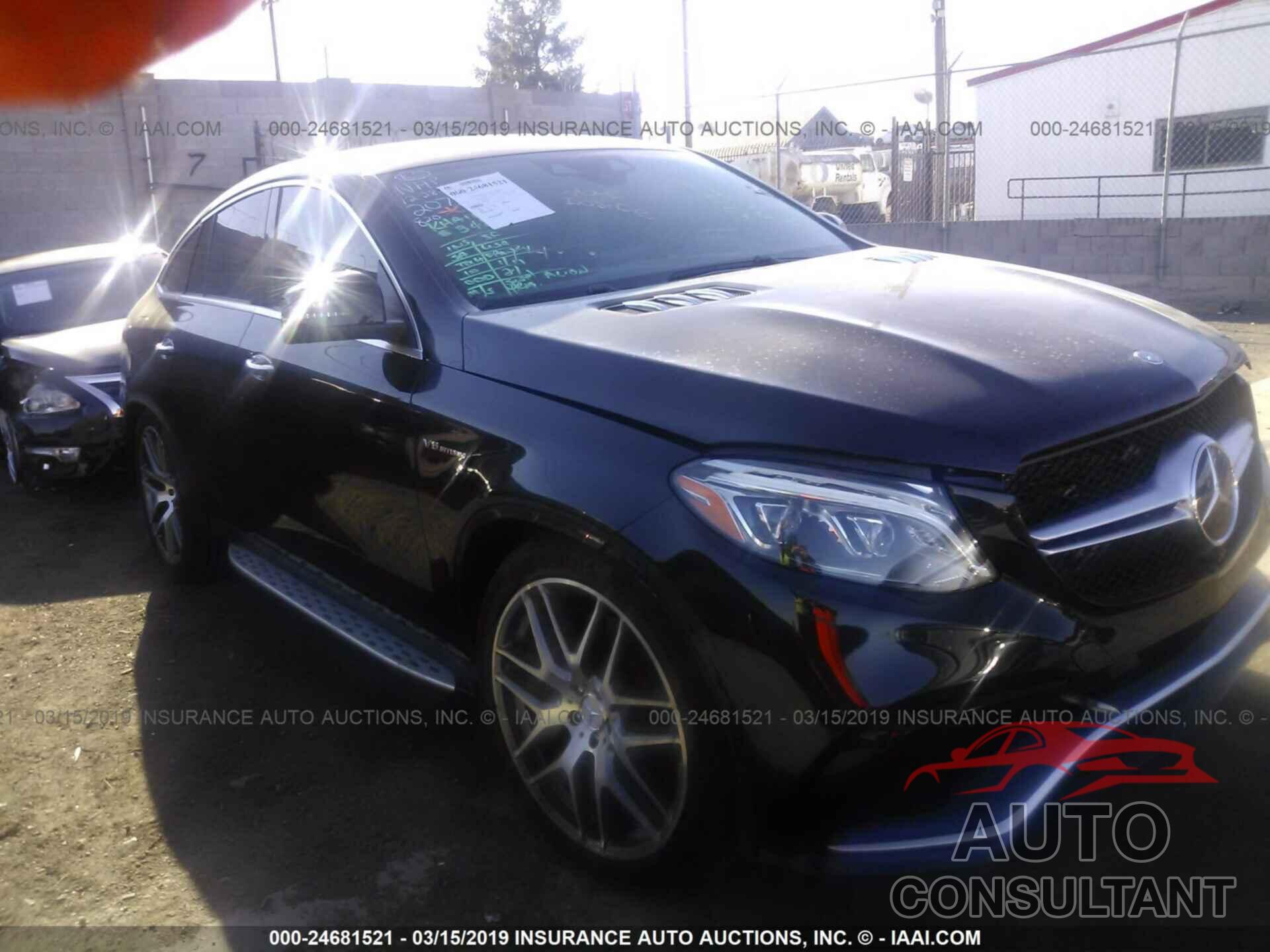 MERCEDES-BENZ GLE COUPE 2017 - 4JGED7FB6HA050754