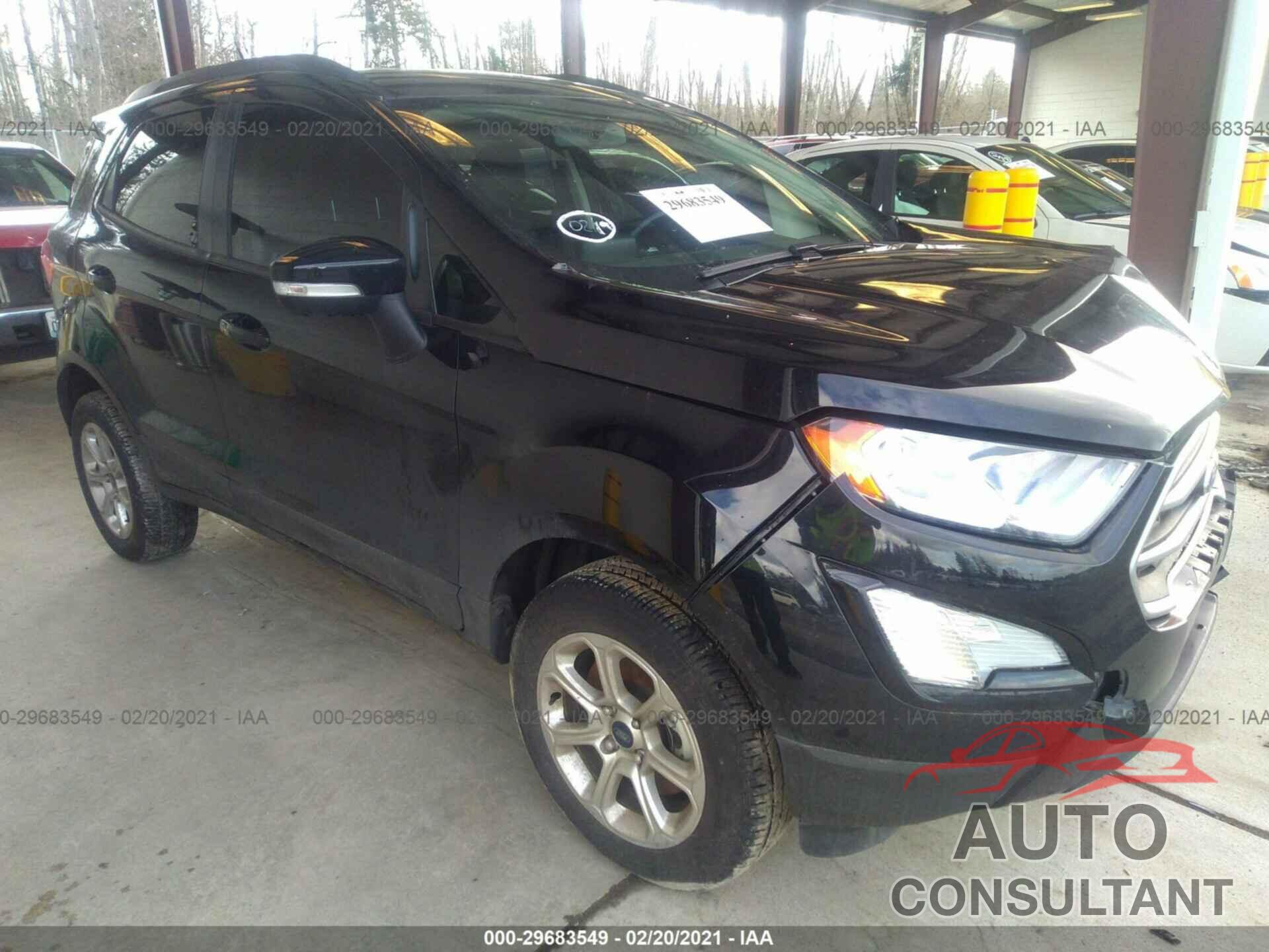 FORD ECOSPORT 2019 - MAJ6S3GLXKC279969