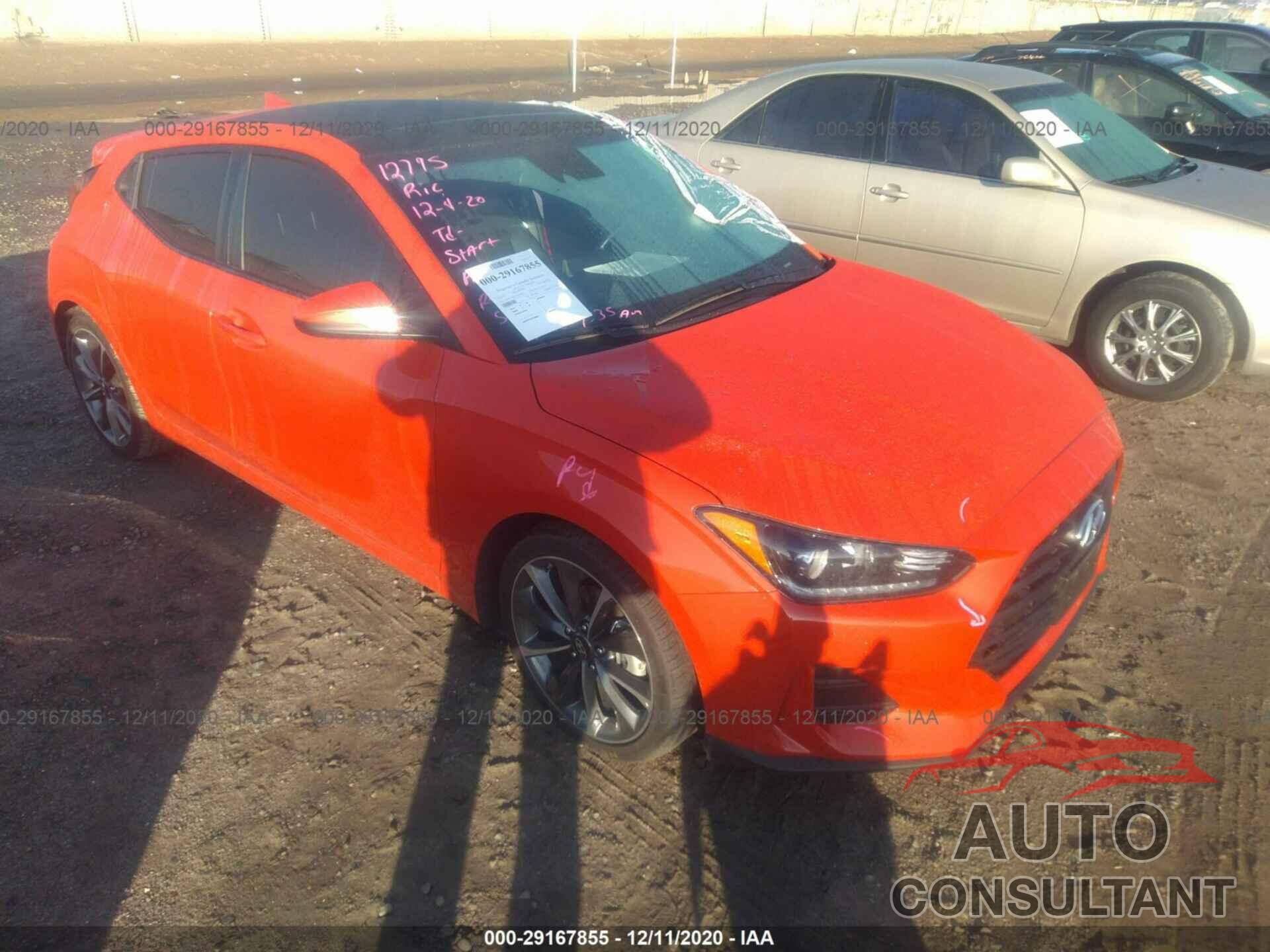 HYUNDAI VELOSTER 2020 - KMHTG6AF7LU028594