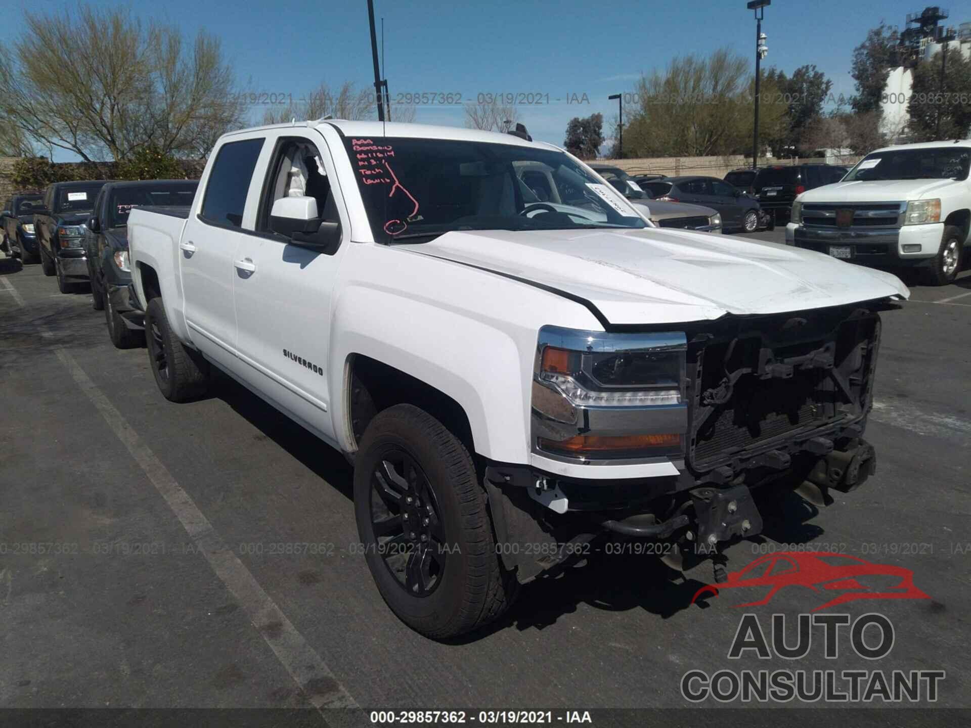 CHEVROLET SILVERADO 1500 2016 - 3GCPCRECXGG216361