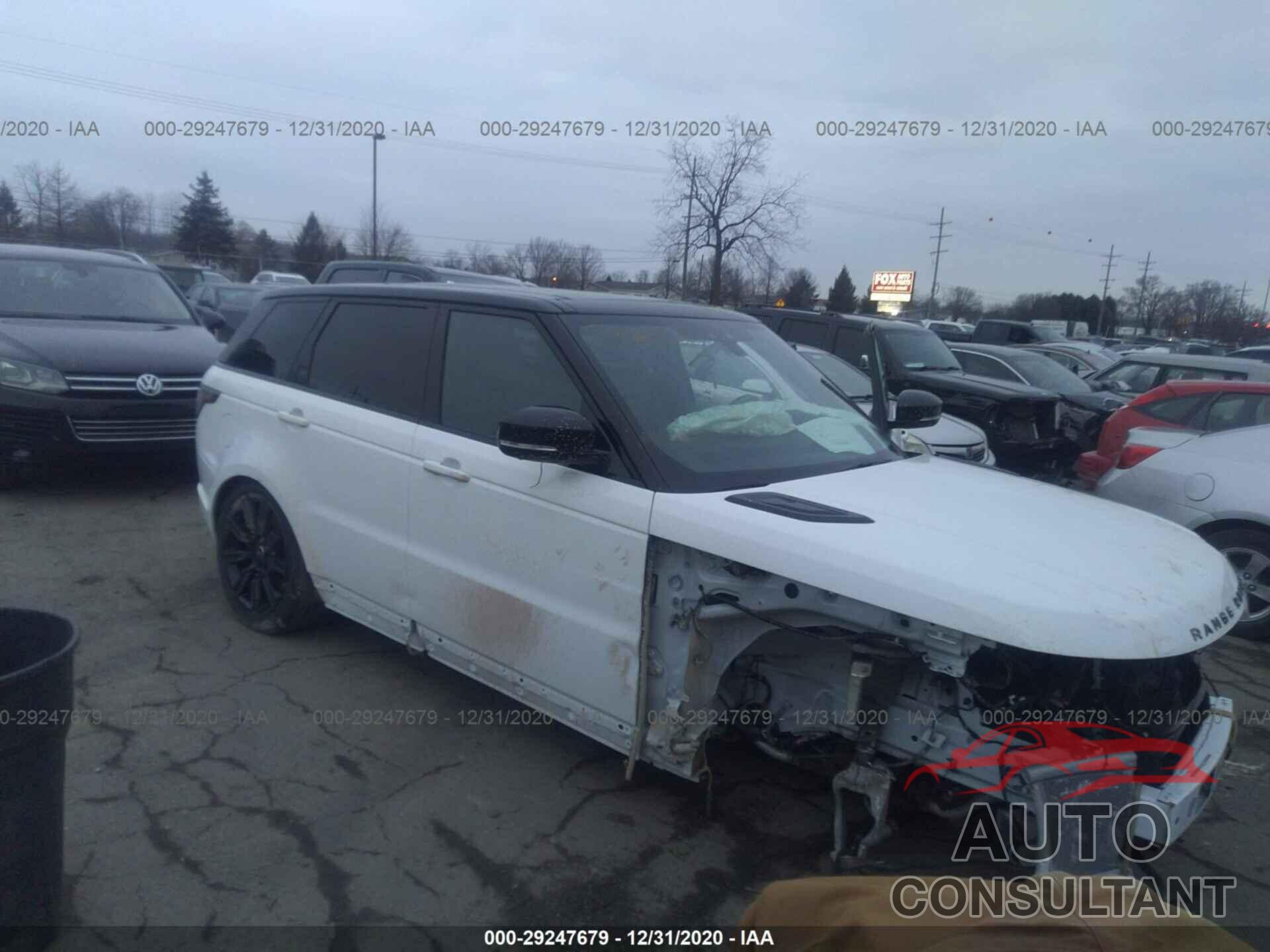 LAND ROVER RANGE ROVER SPORT 2018 - SALWR2RE1JA182452