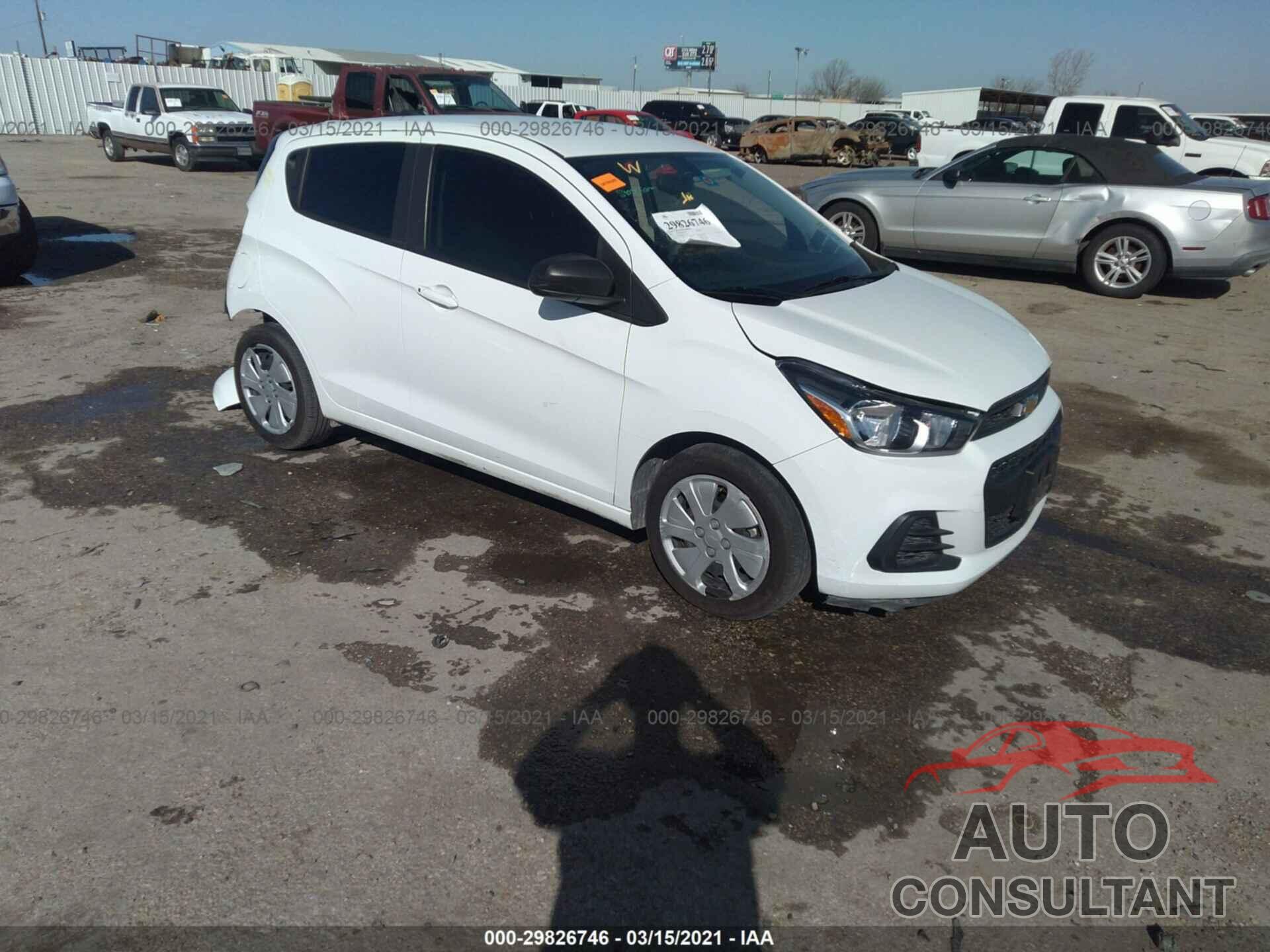 CHEVROLET SPARK 2017 - KL8CB6SA6HC710734