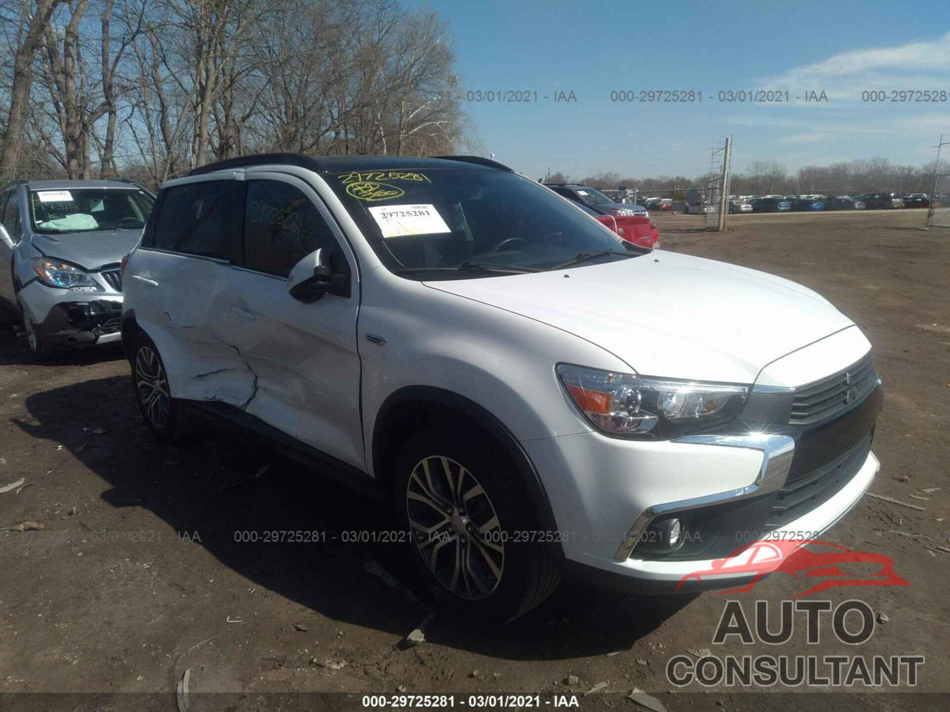 MITSUBISHI OUTLANDER SPORT 2016 - JA4AP4AW3GZ023055