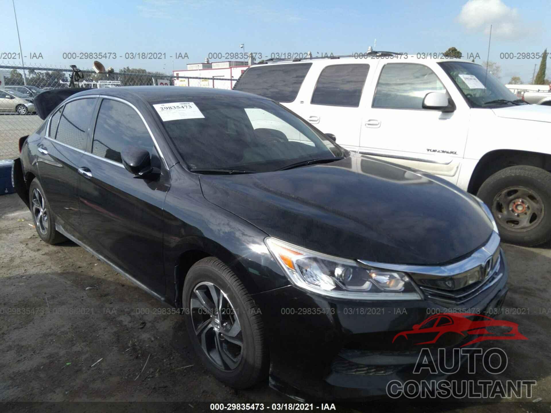 HONDA ACCORD SEDAN 2016 - 1HGCR2F30GA129247