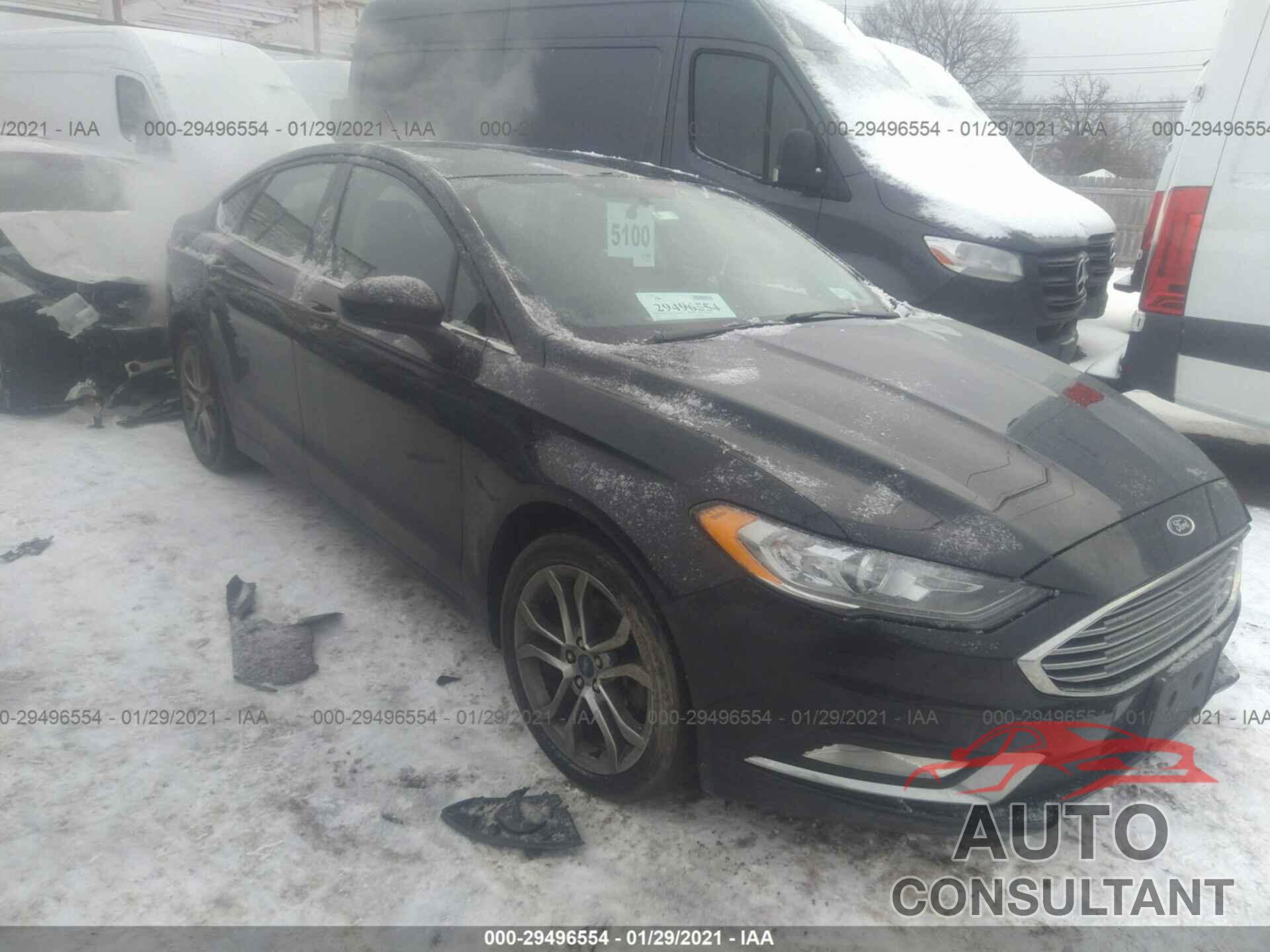 FORD FUSION 2017 - 3FA6P0T95HR333702
