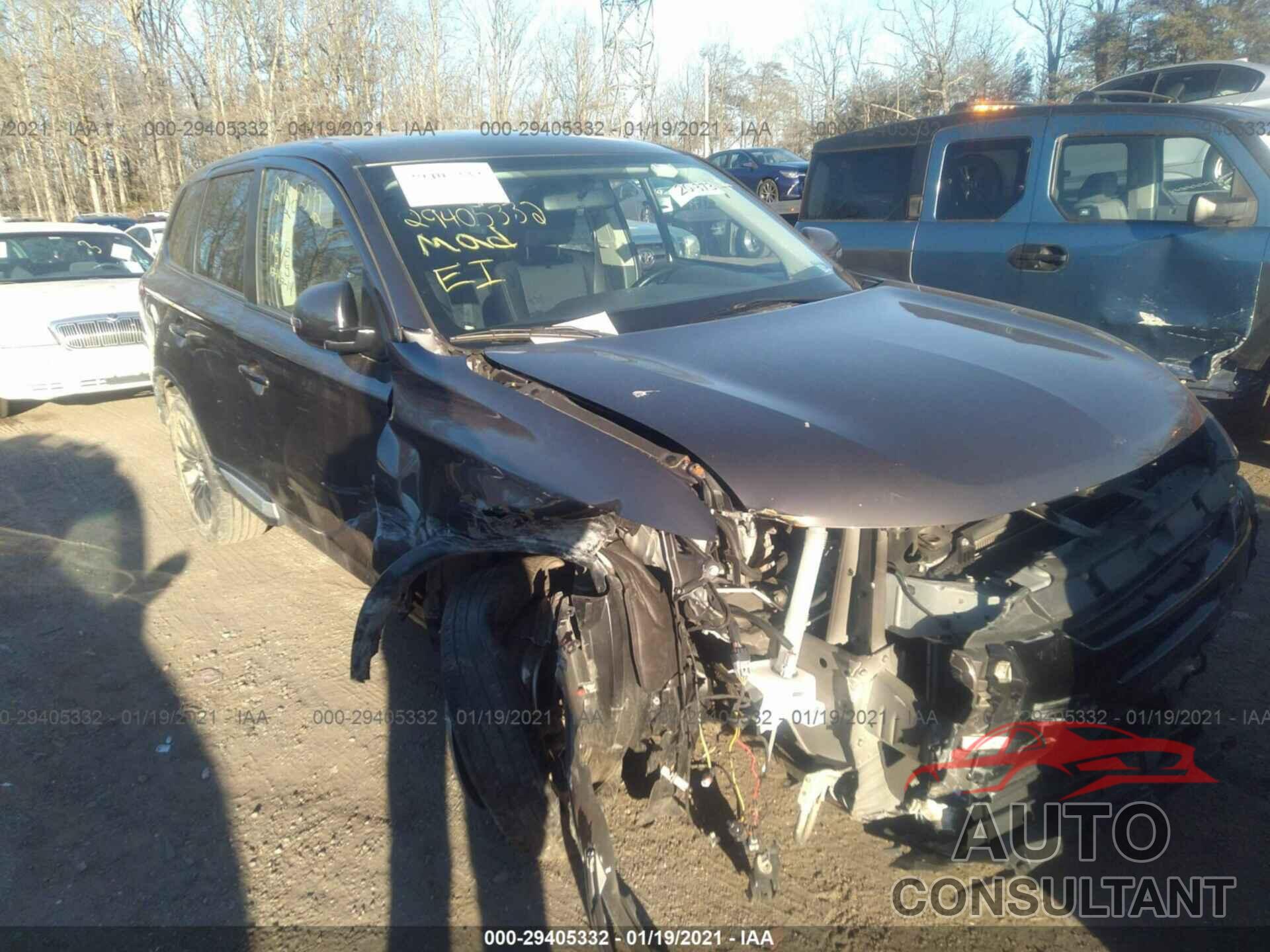 MITSUBISHI OUTLANDER 2016 - JA4AD3A36GZ063364