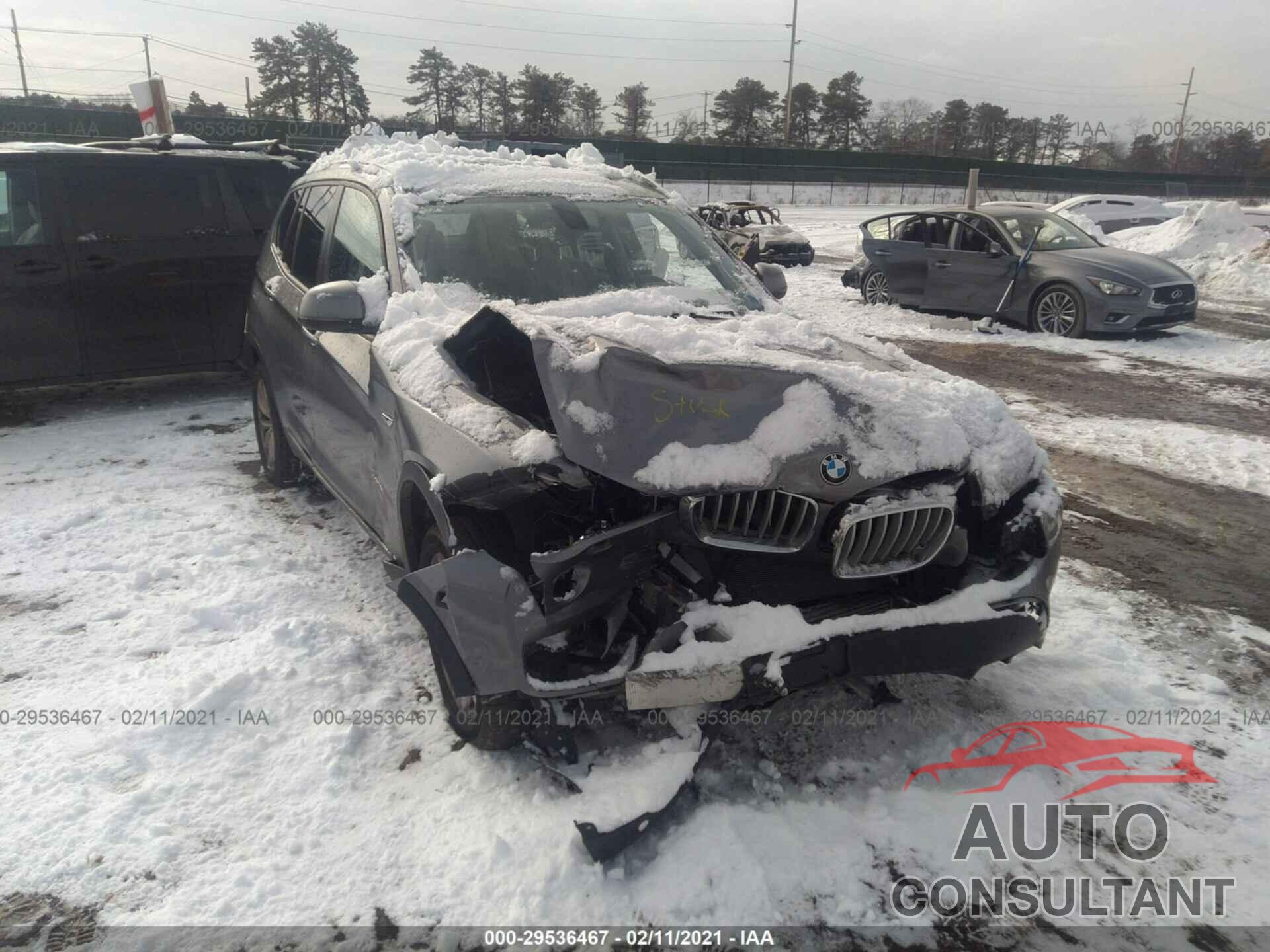 BMW X3 2016 - 5UXWX9C51G0D63369