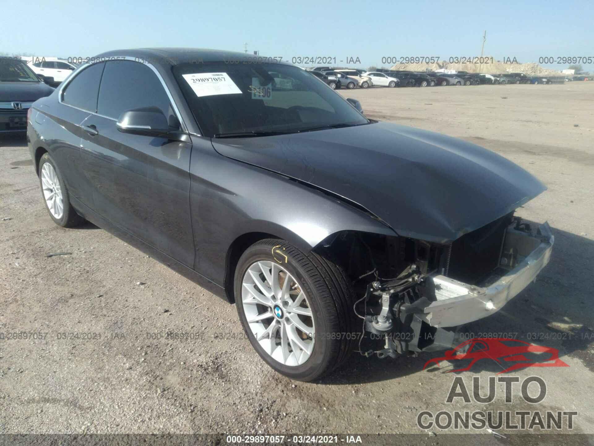 BMW 2 SERIES 2016 - WBA1F9C50GV544393