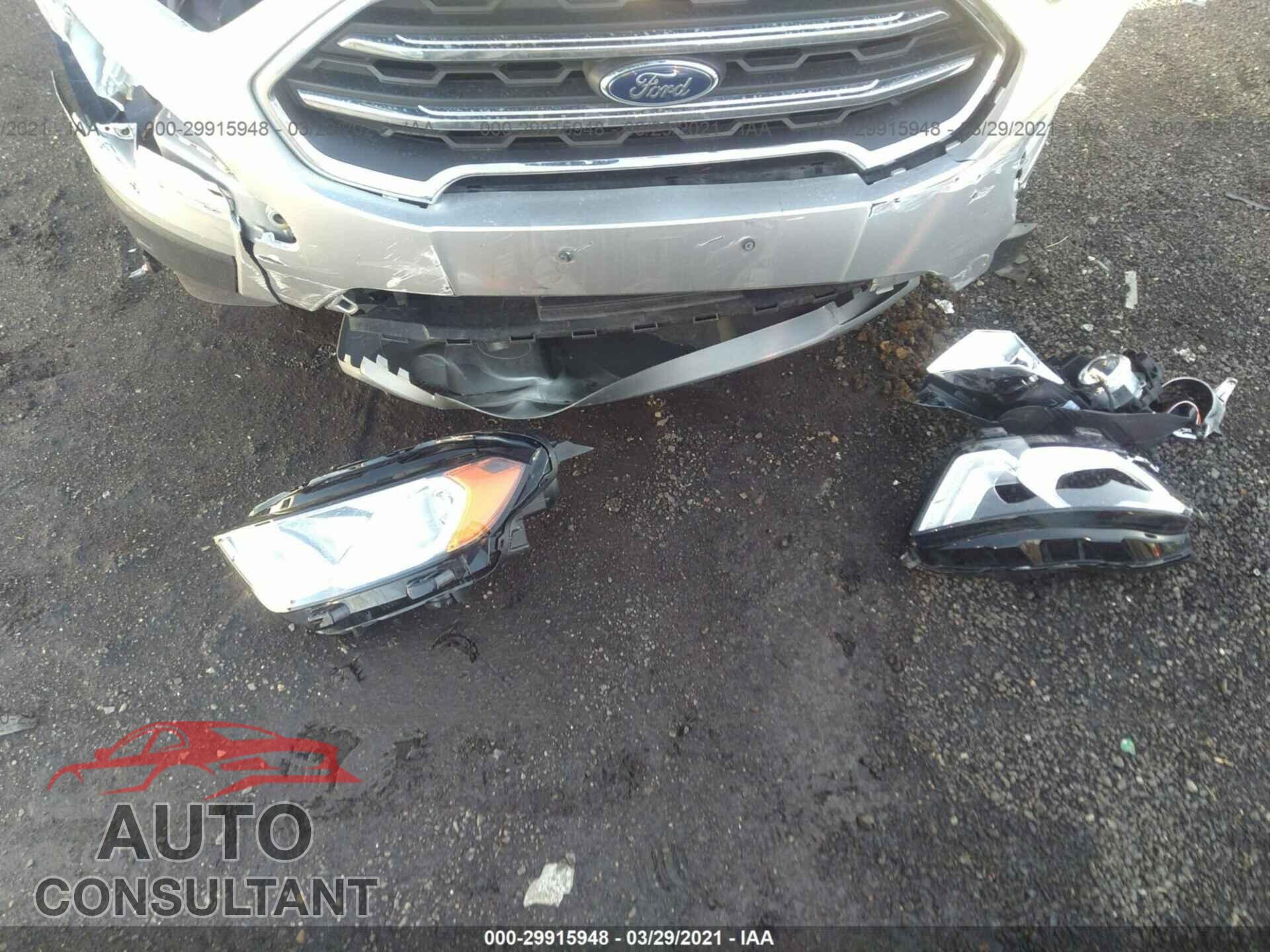 FORD ECOSPORT 2019 - MAJ6S3KL2KC260579