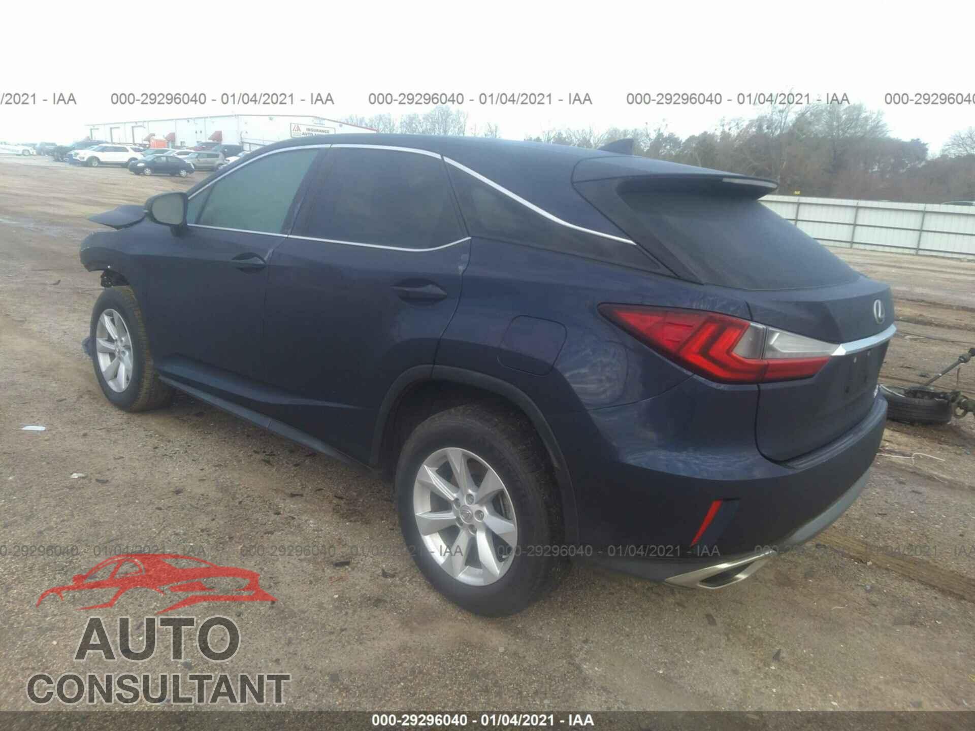 LEXUS RX 2017 - 2T2ZZMCA6HC056899