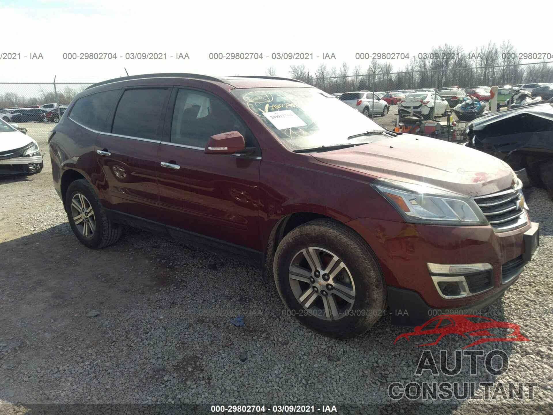 CHEVROLET TRAVERSE 2016 - 1GNKRGKD2GJ286954