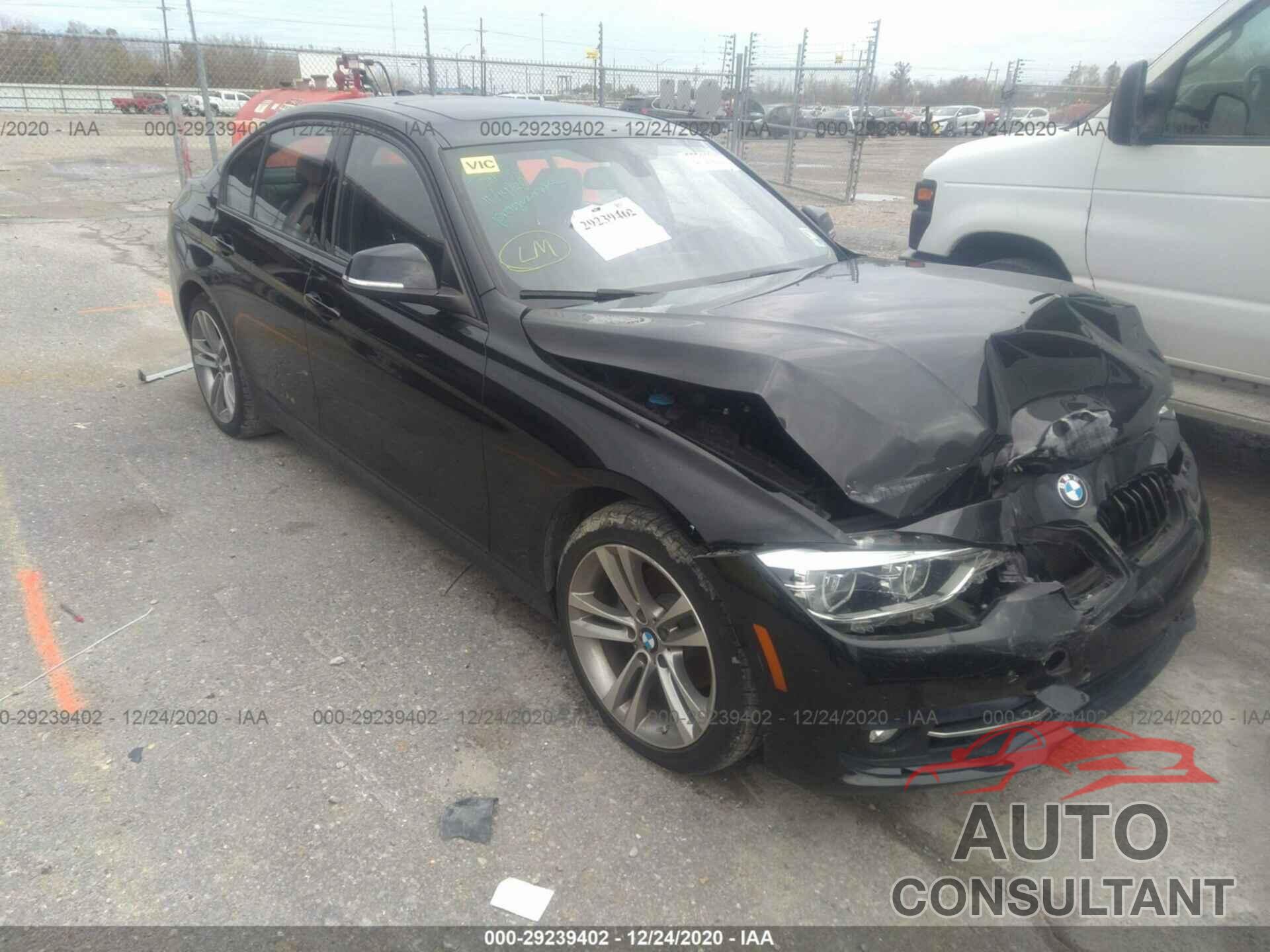 BMW 3 SERIES 2016 - WBA8E9G50GNU30020