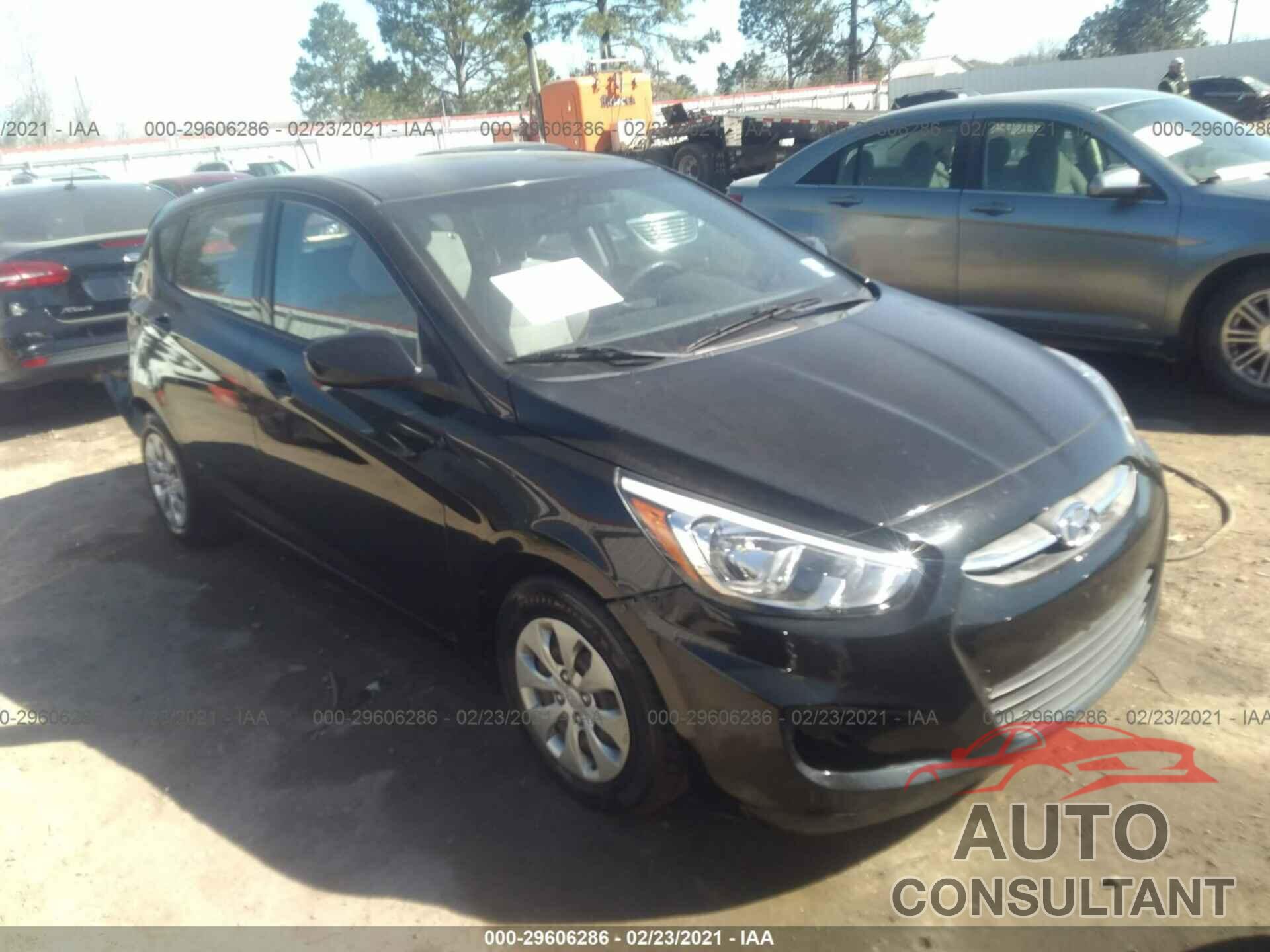HYUNDAI ACCENT 2016 - KMHCT5AE7GU295057