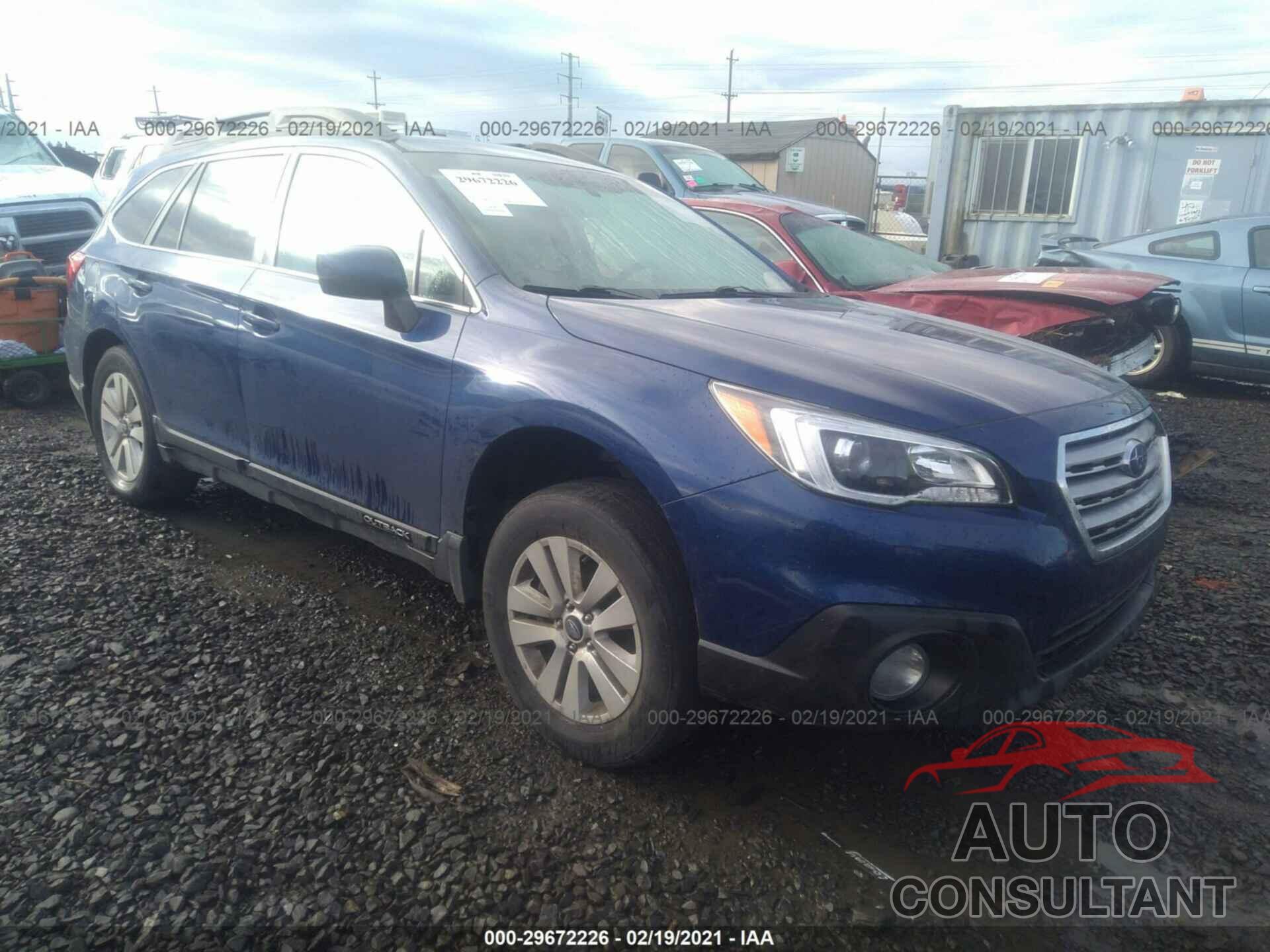 SUBARU OUTBACK 2016 - 4S4BSAEC3G3289617