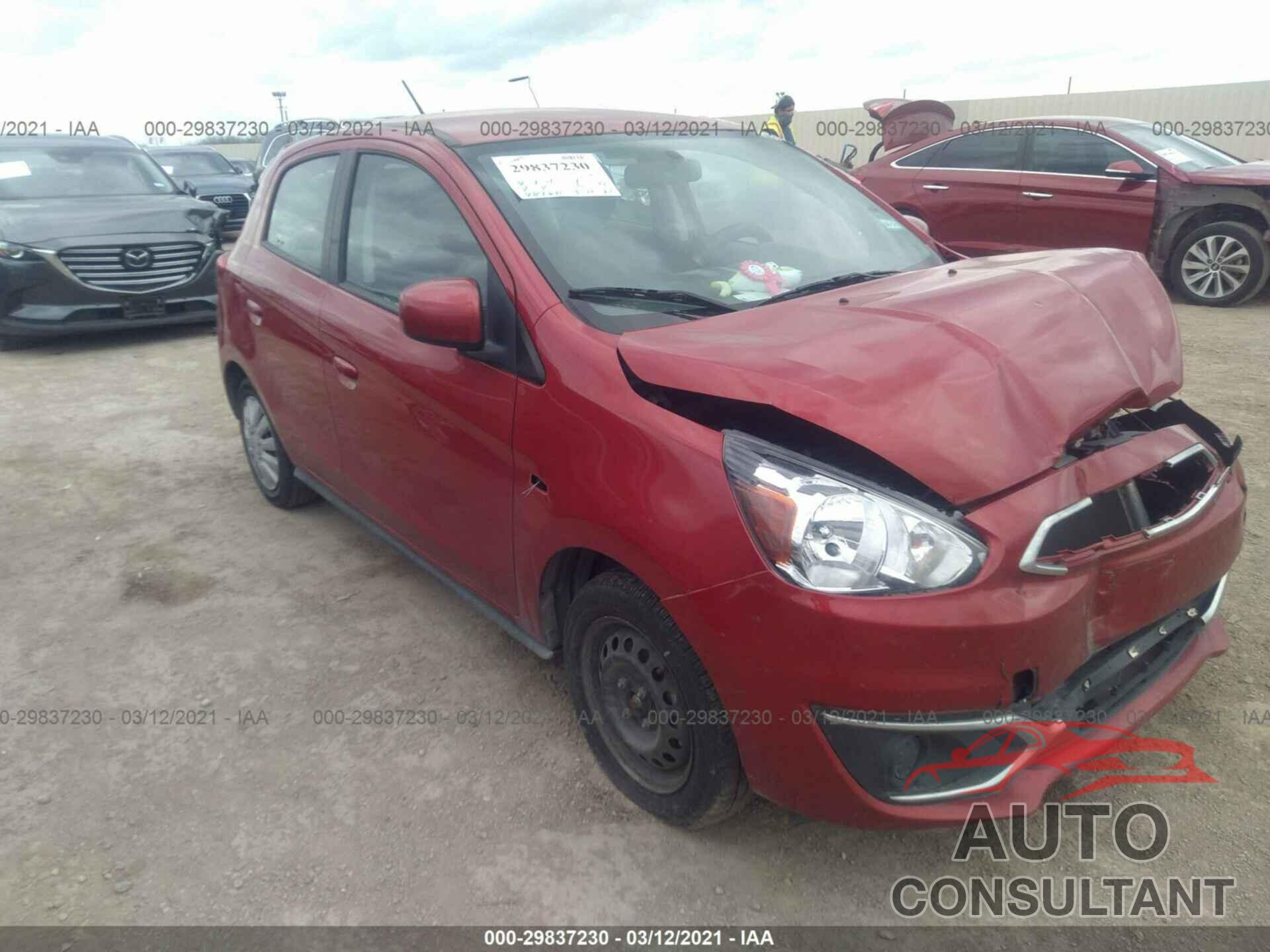 MITSUBISHI MIRAGE 2018 - ML32A3HJ9JH009788