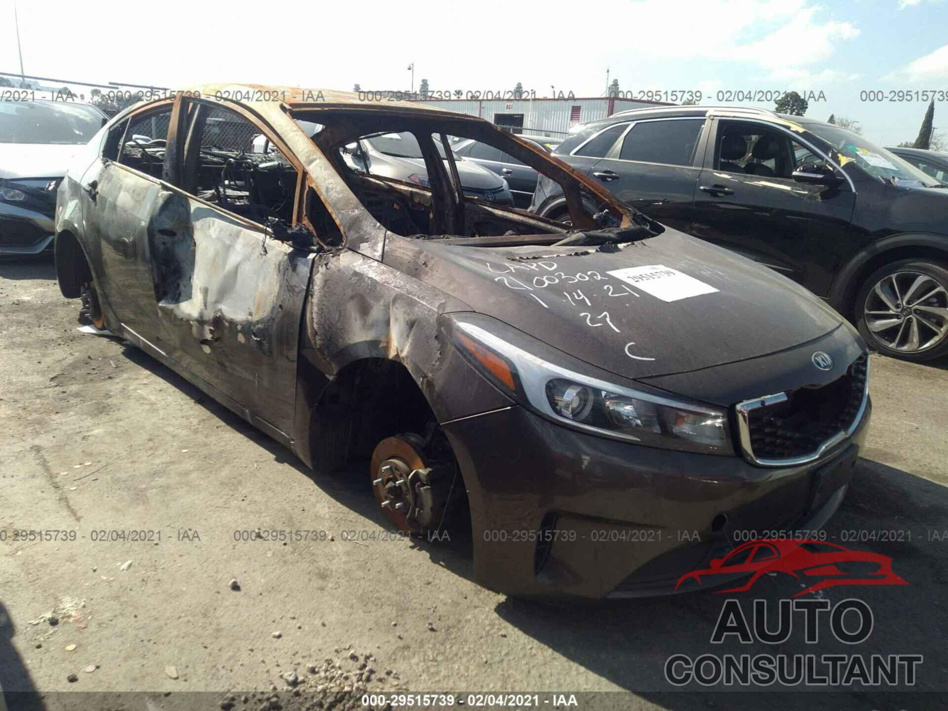KIA FORTE 2017 - 3KPFK4A75HE059703