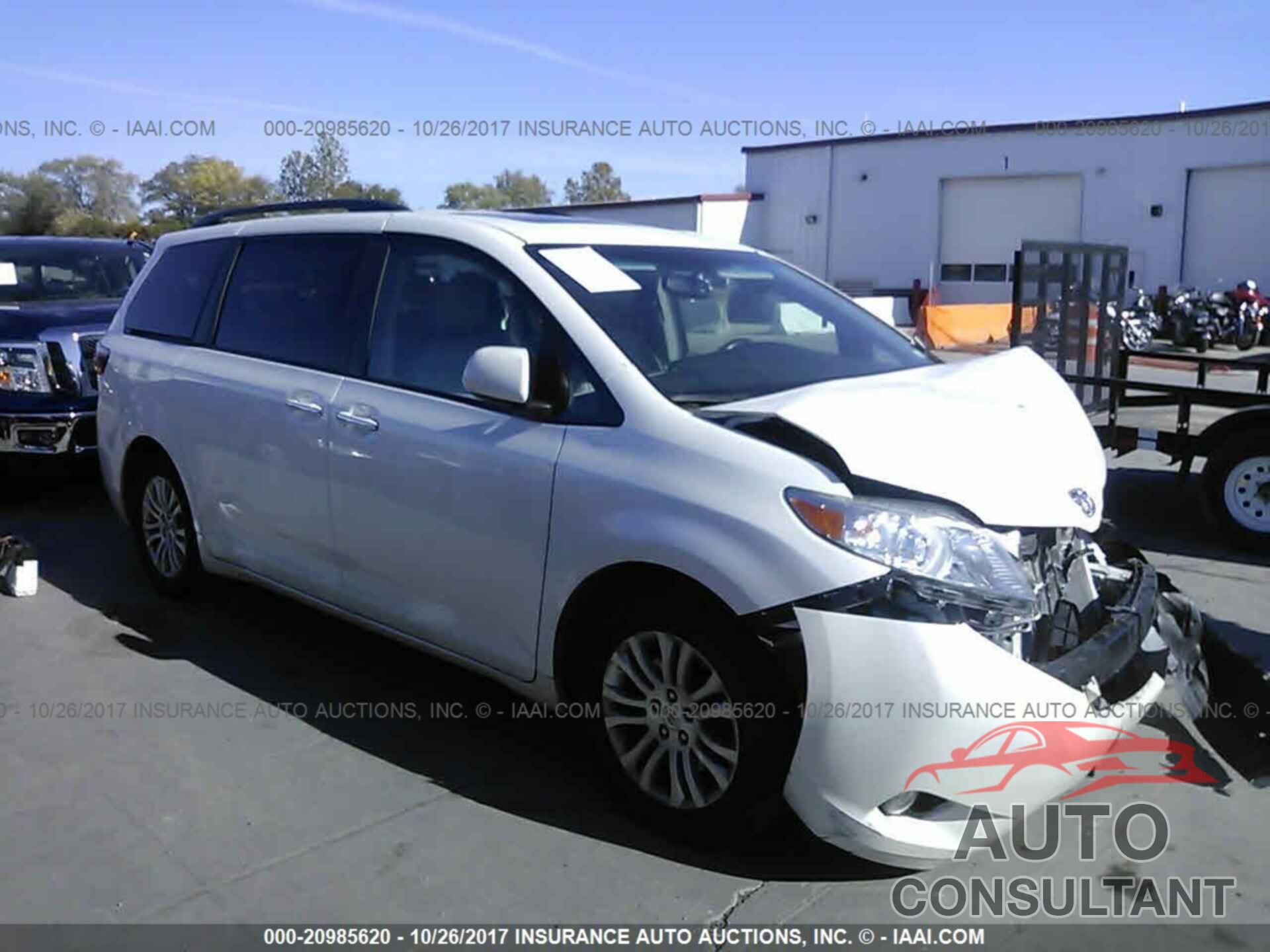 Toyota Sienna 2016 - 5TDYK3DC6GS695756