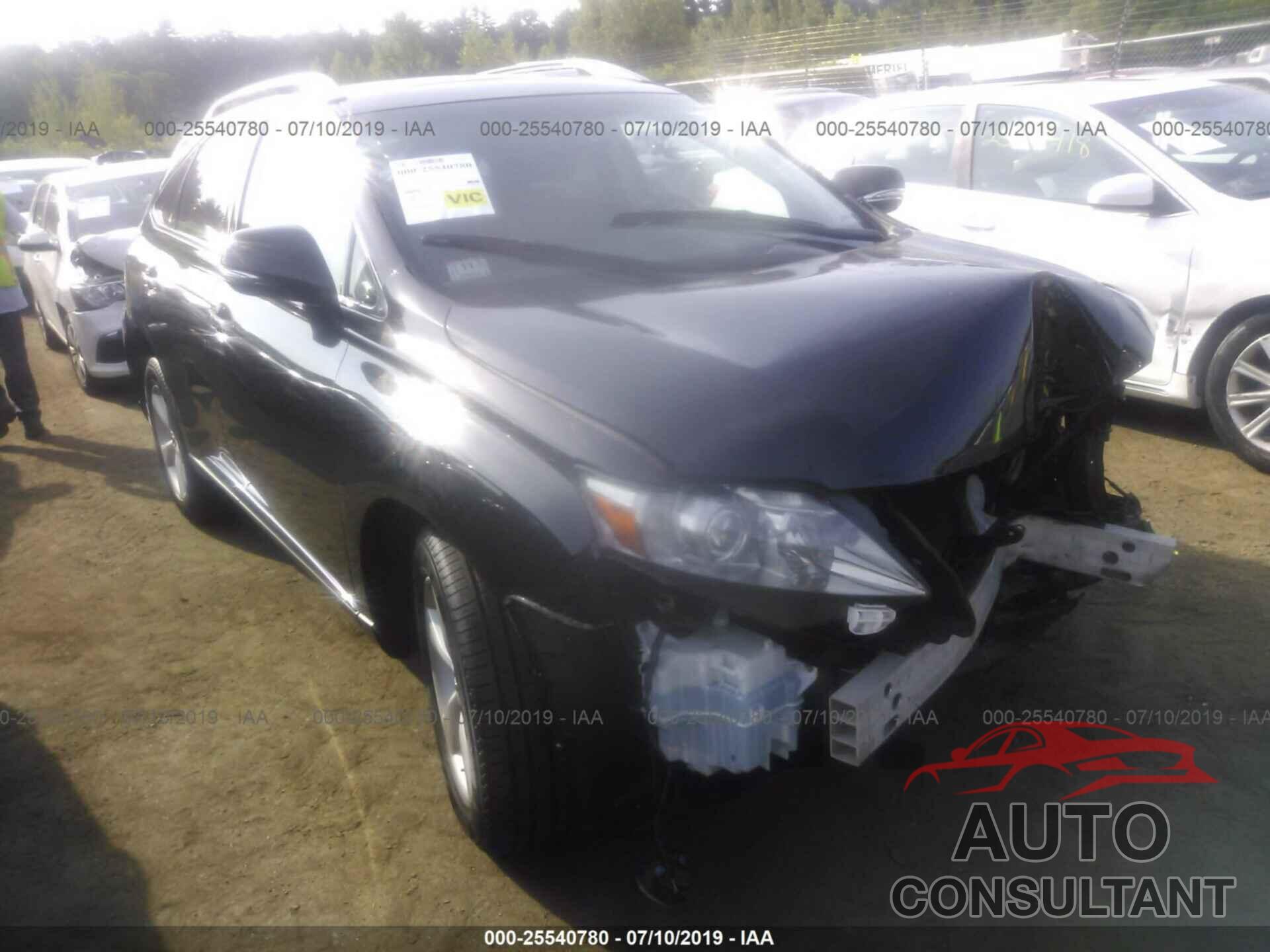 LEXUS RX 2012 - 2T2BK1BA1CC142488