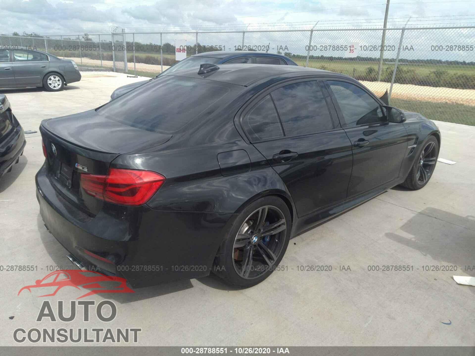 BMW M3 2017 - WBS8M9C56H5G42302