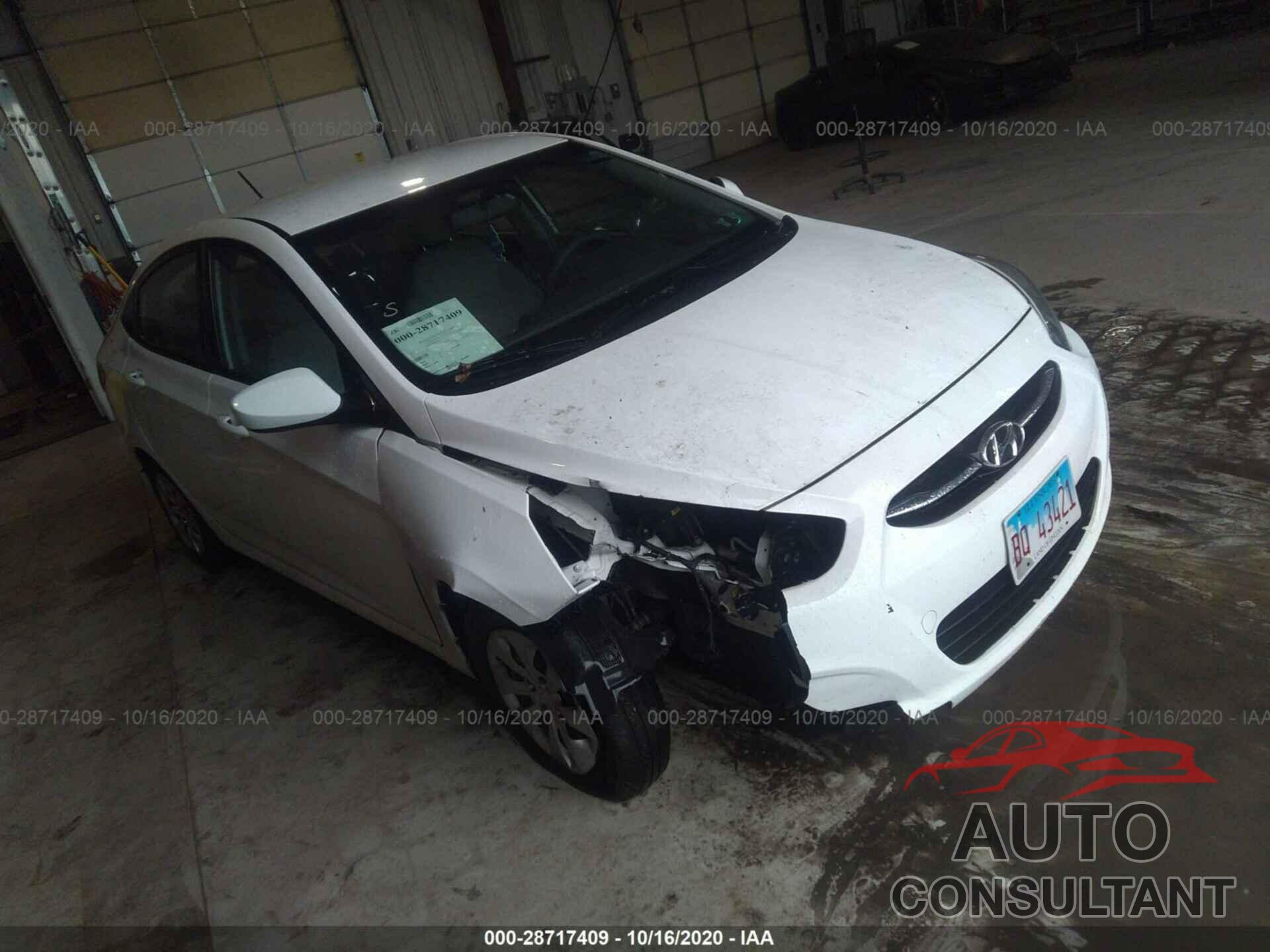 HYUNDAI ACCENT 2017 - KMHCT4AE7HU271207