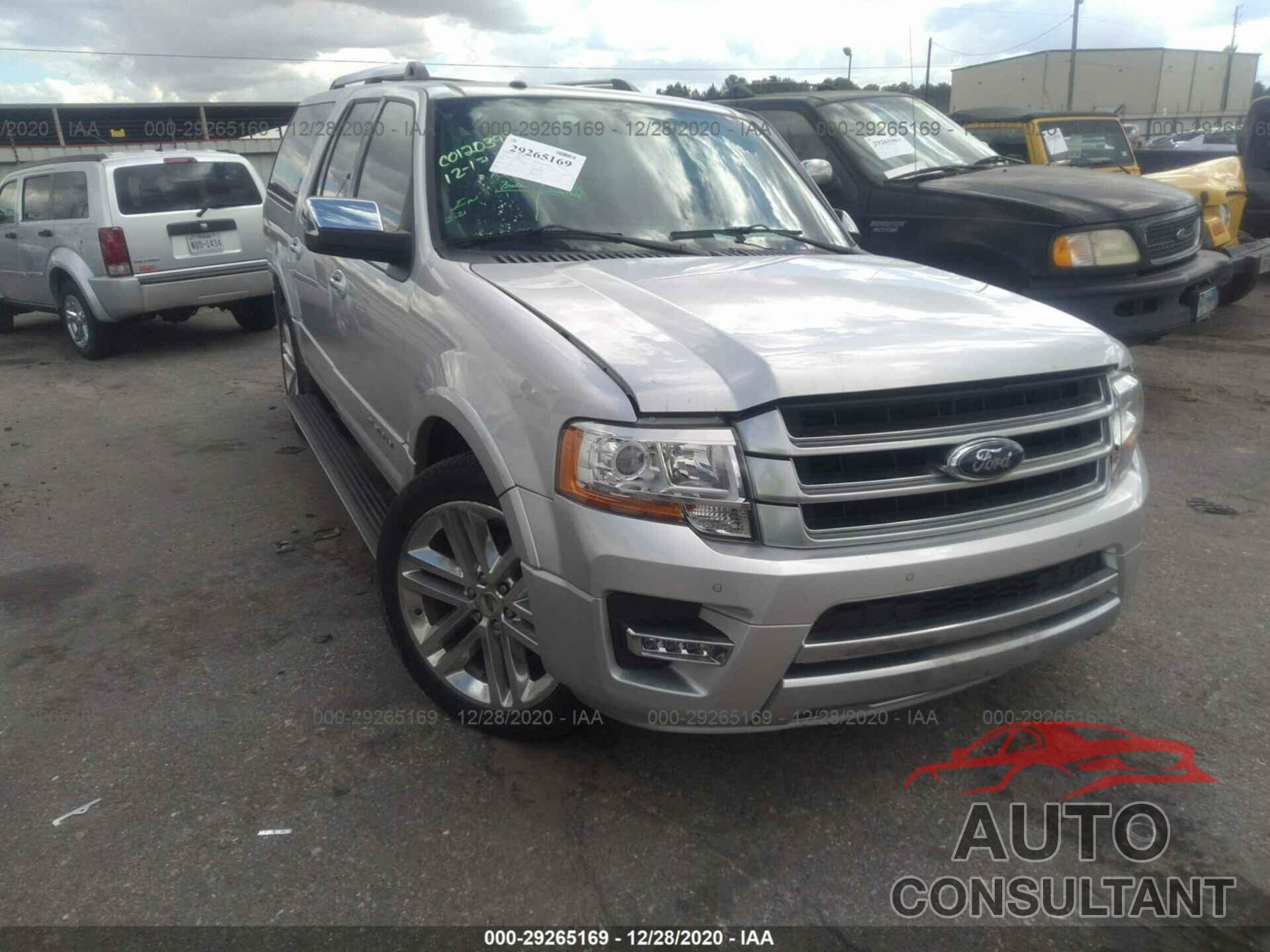 FORD EXPEDITION EL 2017 - 1FMJK1LT3HEA47222