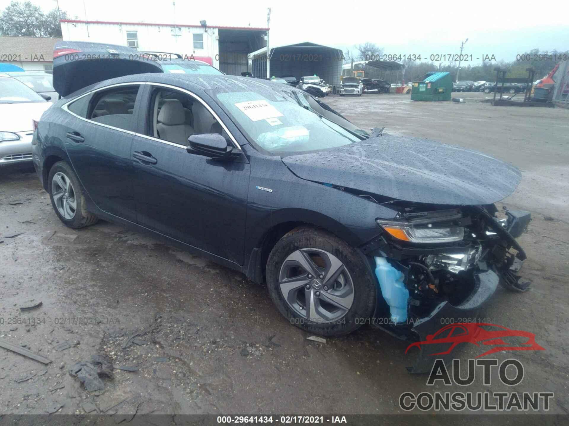 HONDA INSIGHT 2020 - 19XZE4F5XLE003146