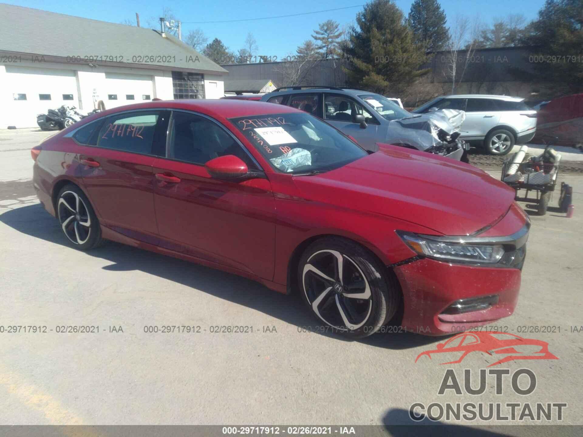 HONDA ACCORD SEDAN 2018 - 1HGCV1F39JA238612