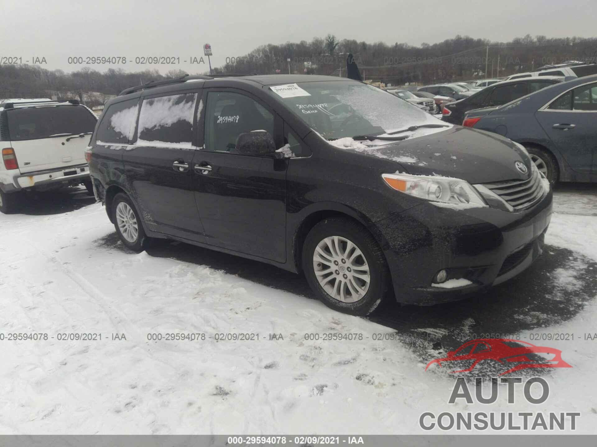 TOYOTA SIENNA 2016 - 5TDYK3DC0GS710882