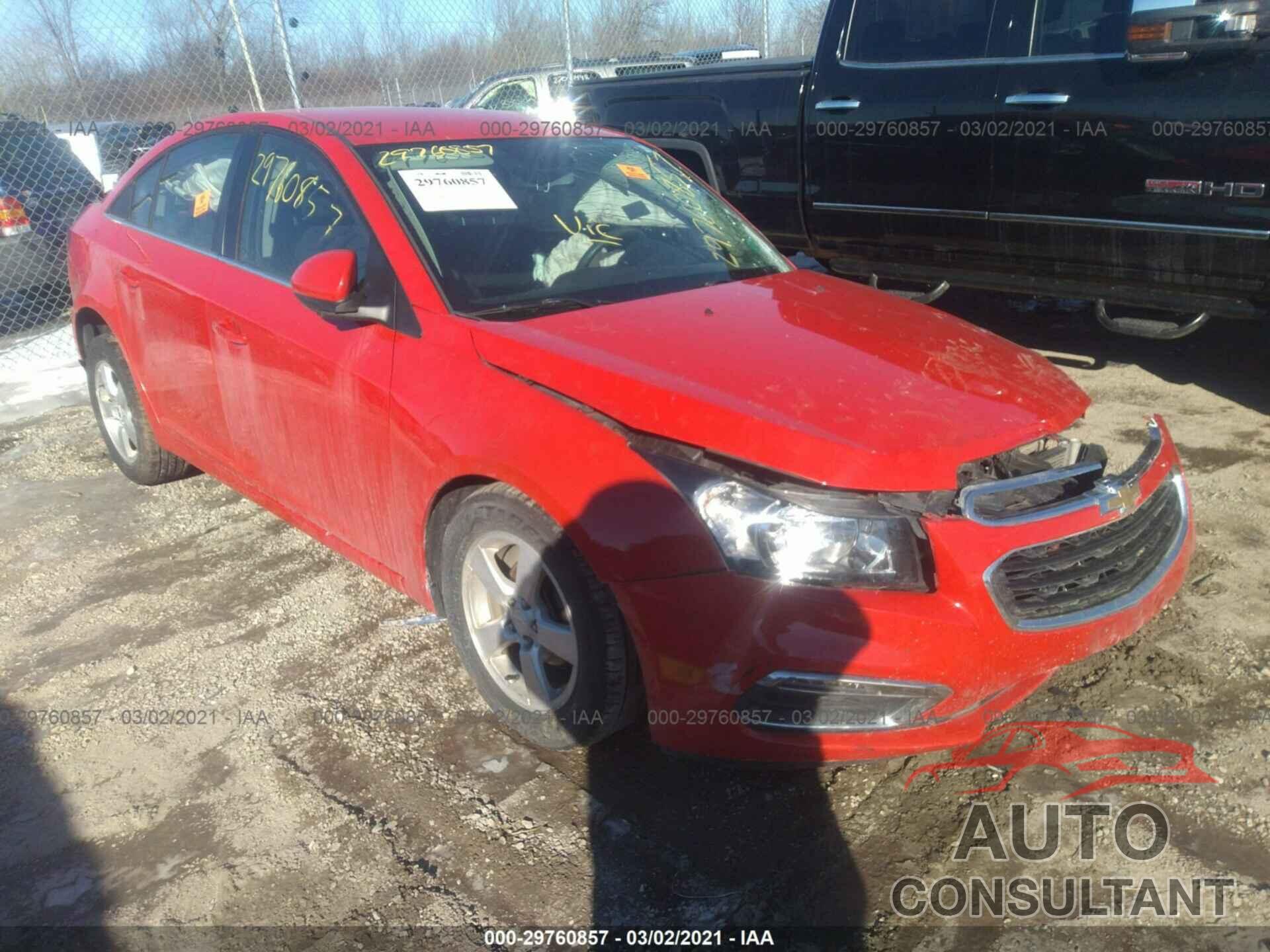 CHEVROLET CRUZE LIMITED 2016 - 1G1PE5SB3G7105430