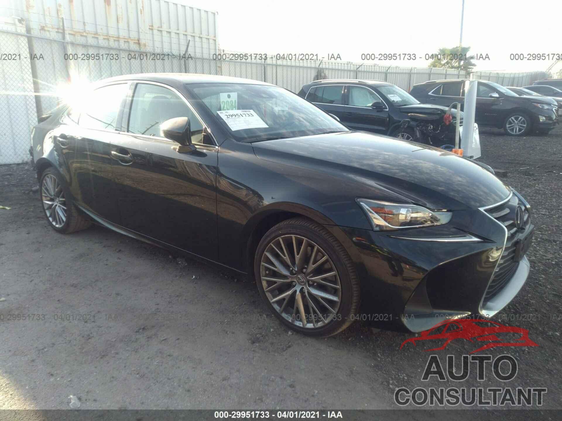 LEXUS IS 2018 - JTHBA1D20J5078627