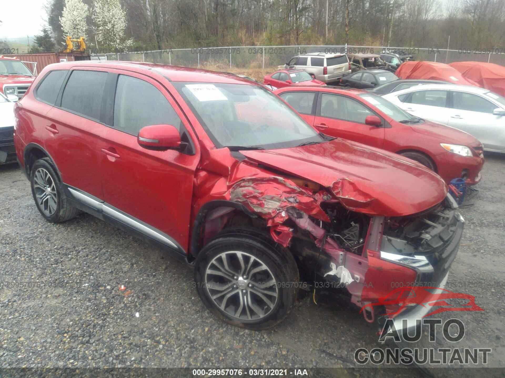 MITSUBISHI OUTLANDER 2016 - JA4AZ3A32GZ014177