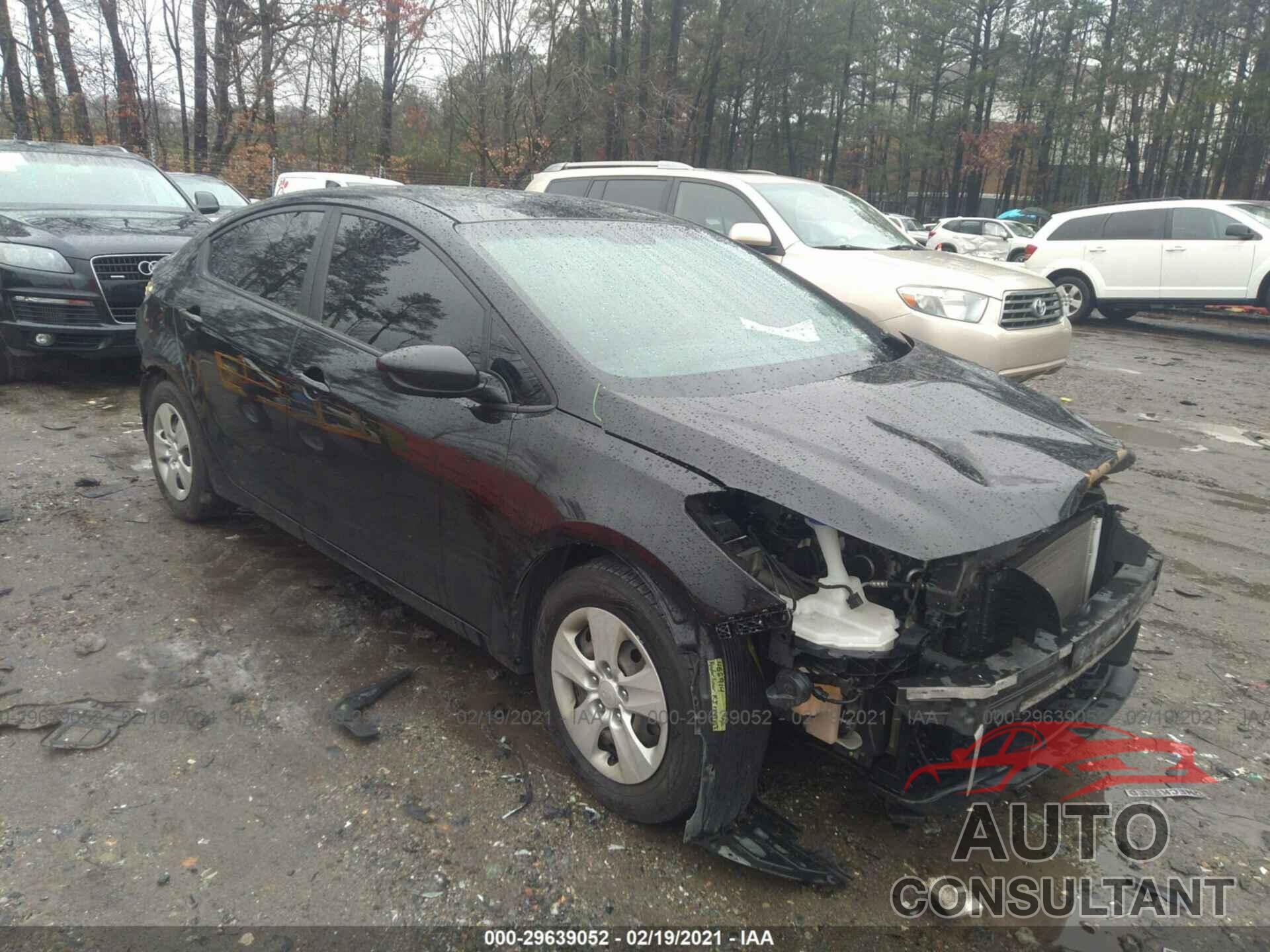 KIA FORTE 2017 - 3KPFK4A75HE076954