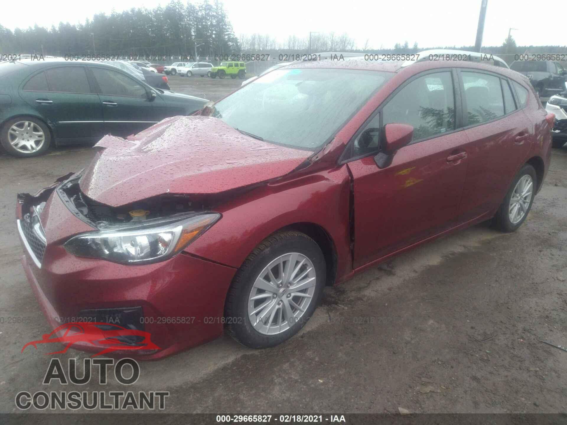 SUBARU IMPREZA 2017 - 4S3GTAB65H3703181