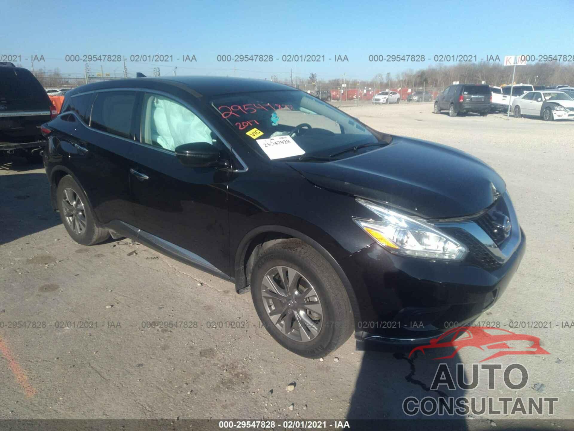 NISSAN MURANO 2017 - 5N1AZ2MG3HN146237