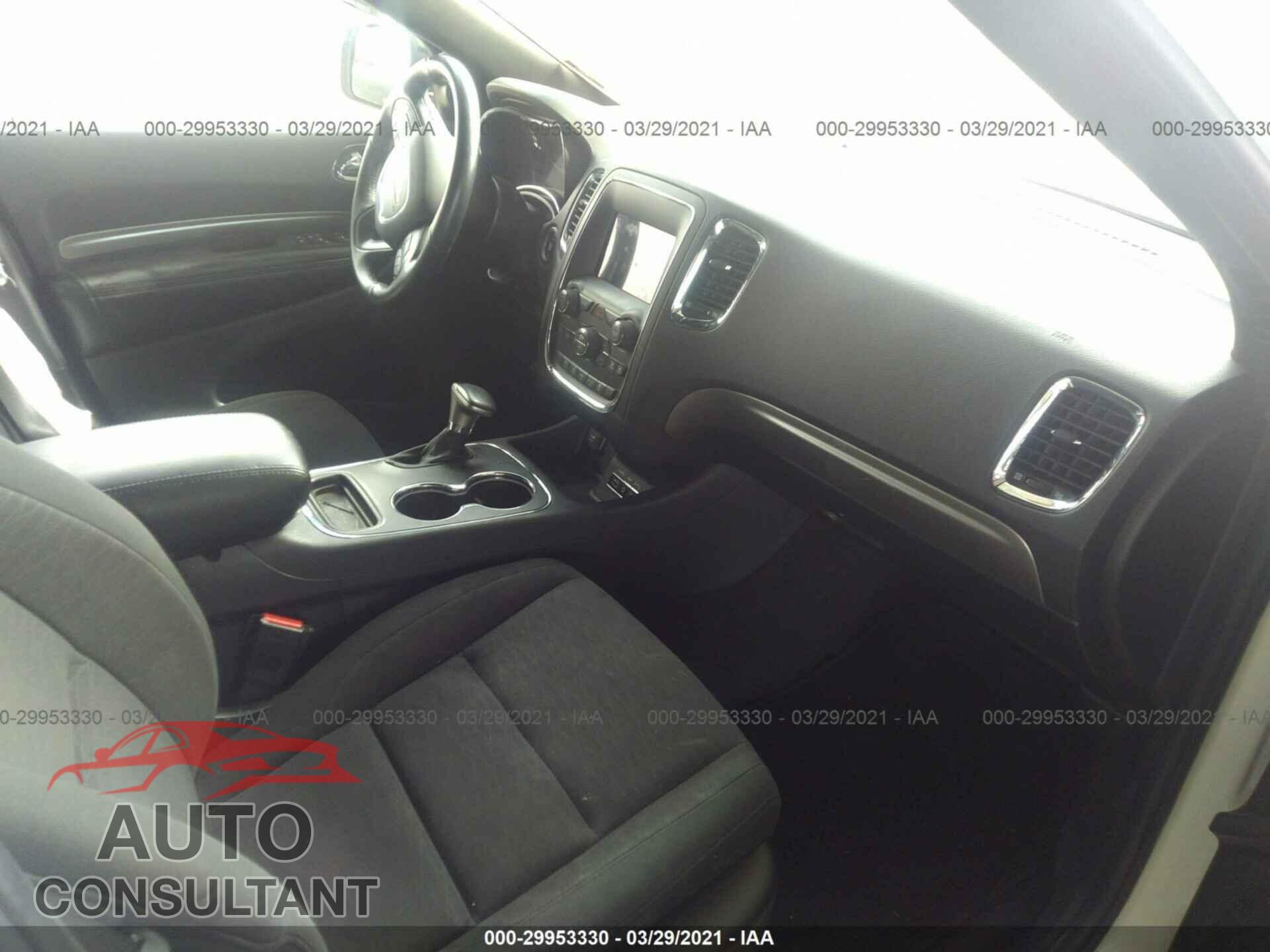 DODGE DURANGO 2018 - 1C4RDHAG5JC143211