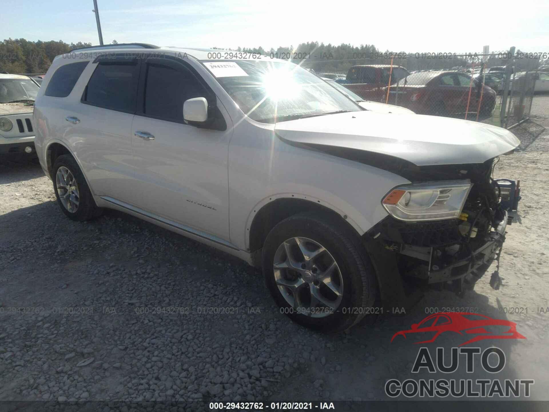 DODGE DURANGO 2017 - 1C4SDHET2HC960591