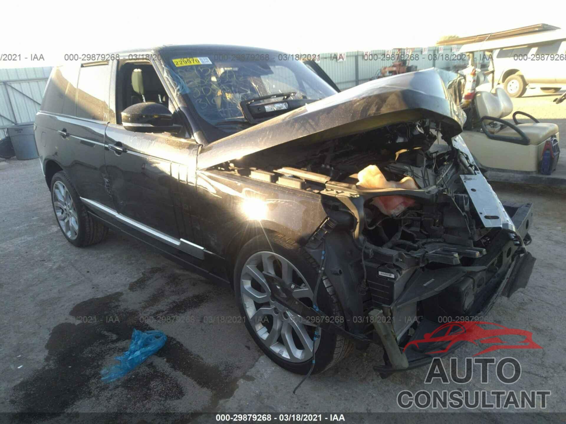 LAND ROVER RANGE ROVER 2016 - SALGS2EF0GA310468