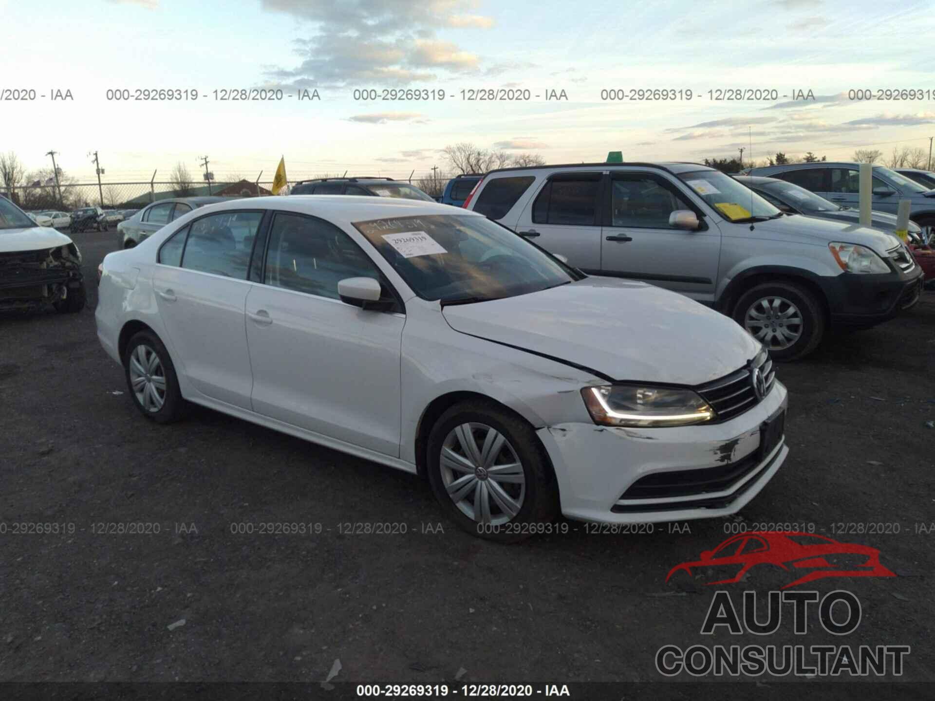 VOLKSWAGEN JETTA 2017 - 3VW2B7AJ3HM300673
